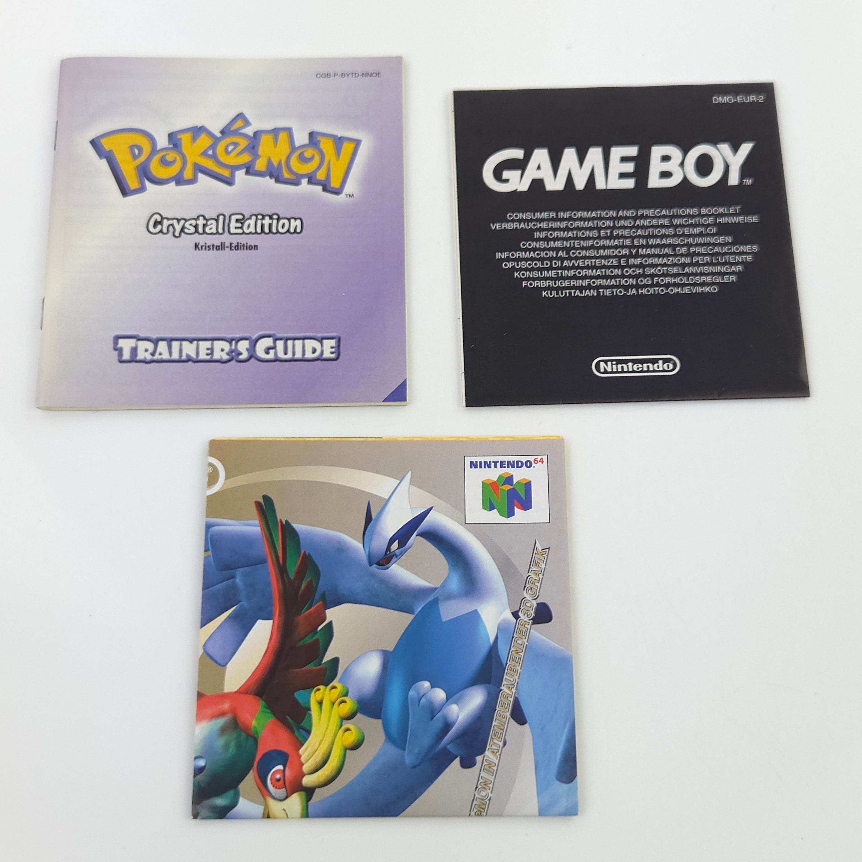 Game Boy Color Spiel – Pokémon Kristall-Edition (OVP)