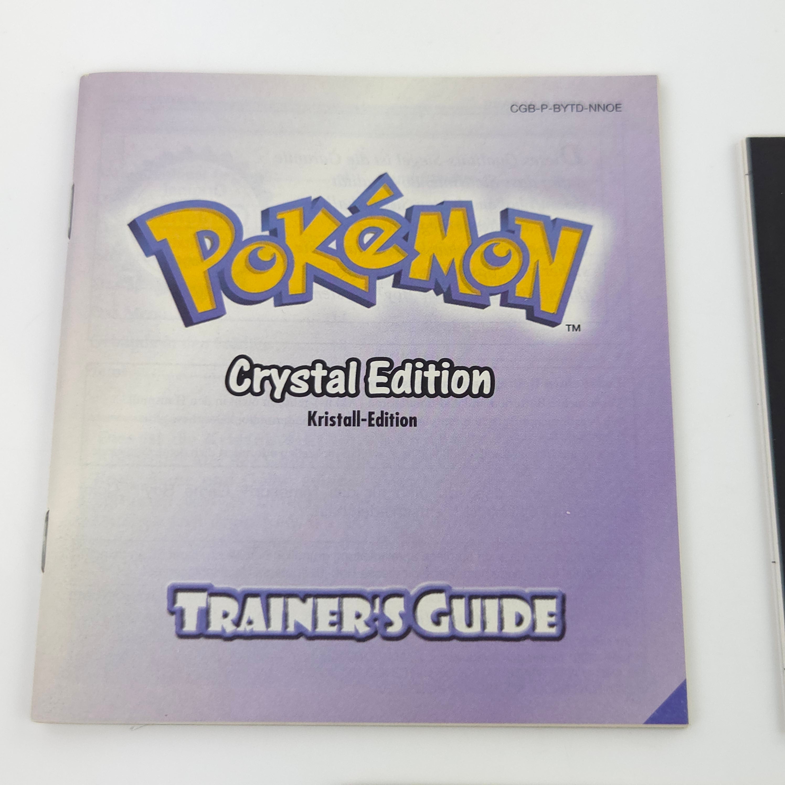 Game Boy Color Spiel – Pokémon Kristall-Edition (OVP)