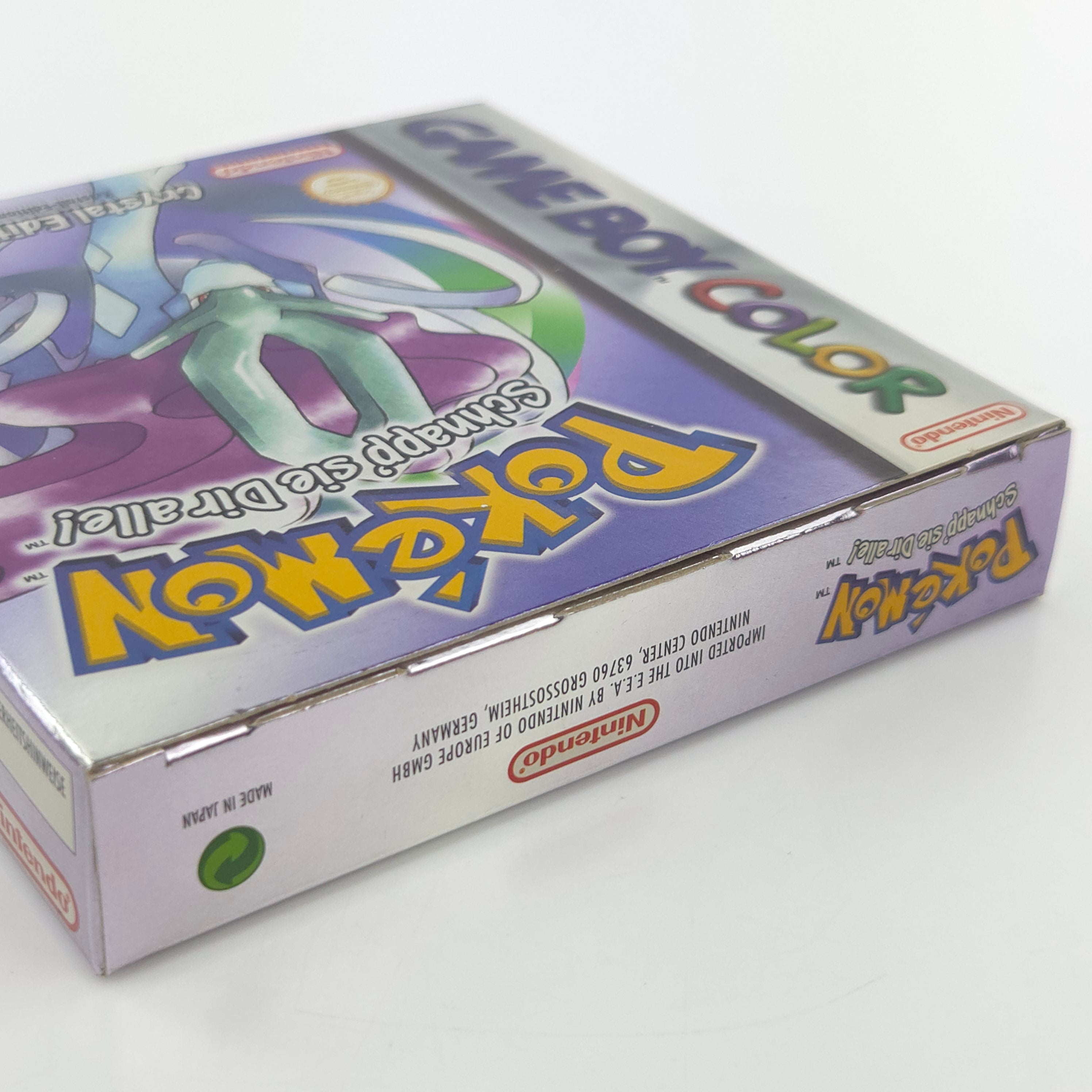 Game Boy Color Spiel – Pokémon Kristall-Edition (OVP)