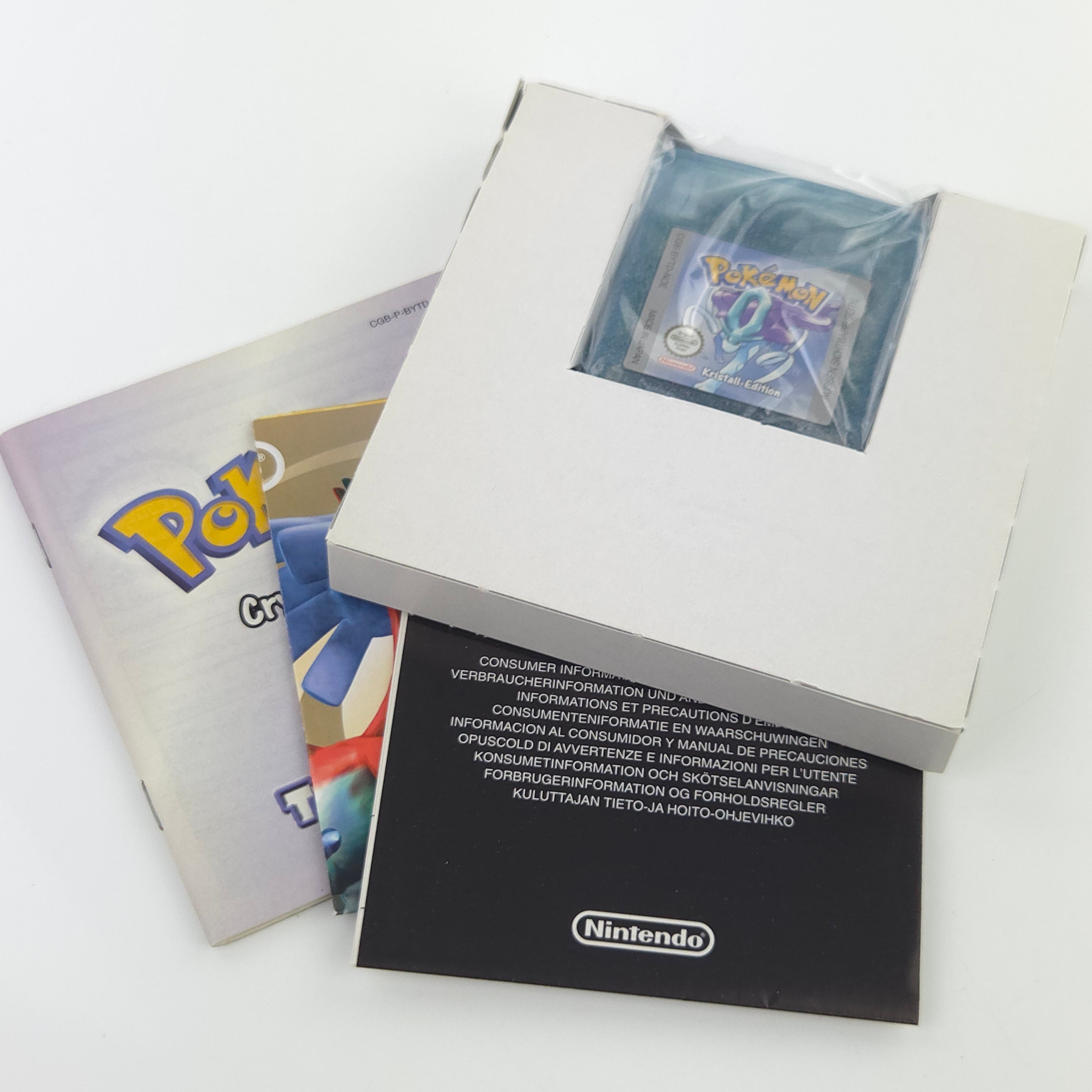 Game Boy Color Spiel – Pokémon Kristall-Edition (OVP)