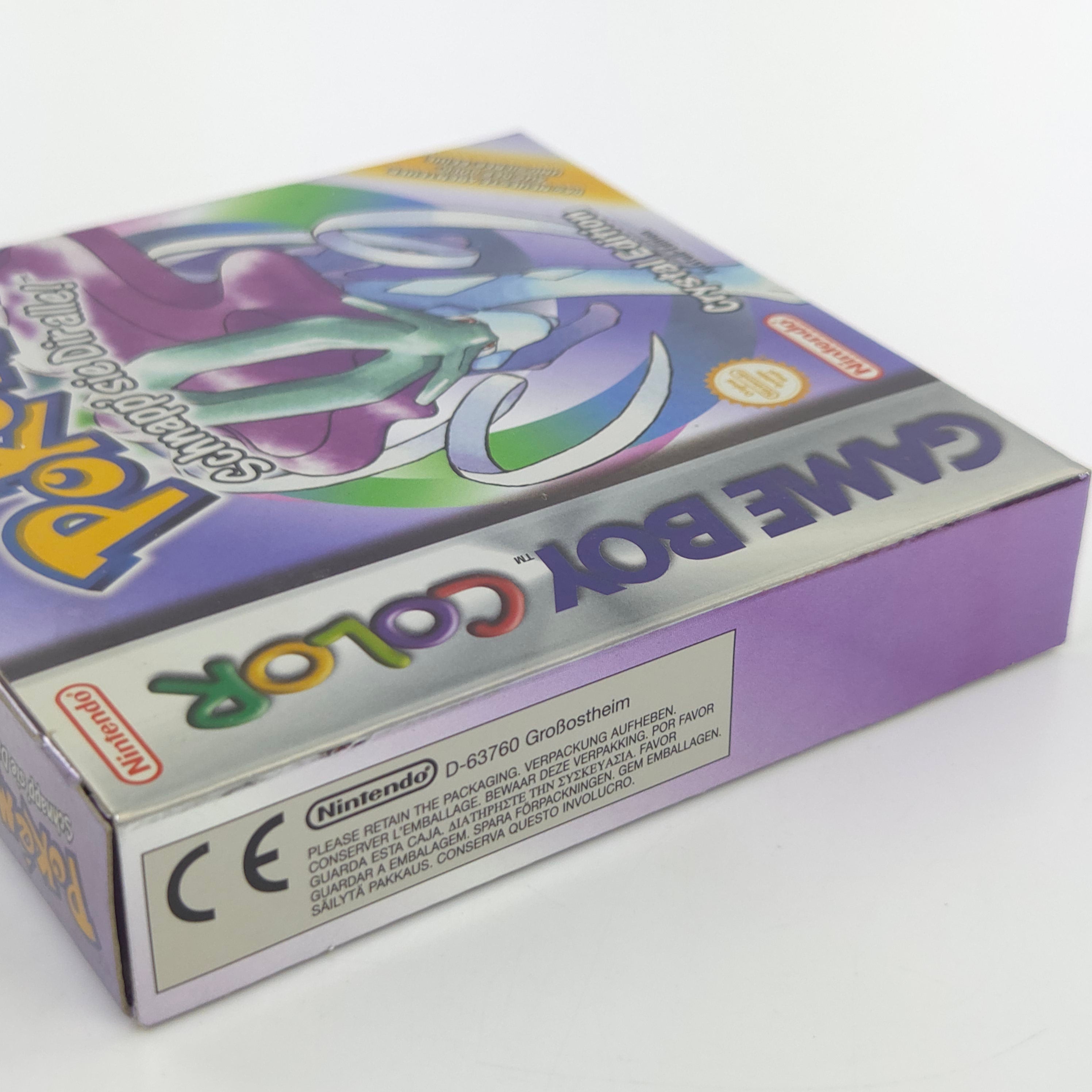 Game Boy Color Spiel – Pokémon Kristall-Edition (OVP)