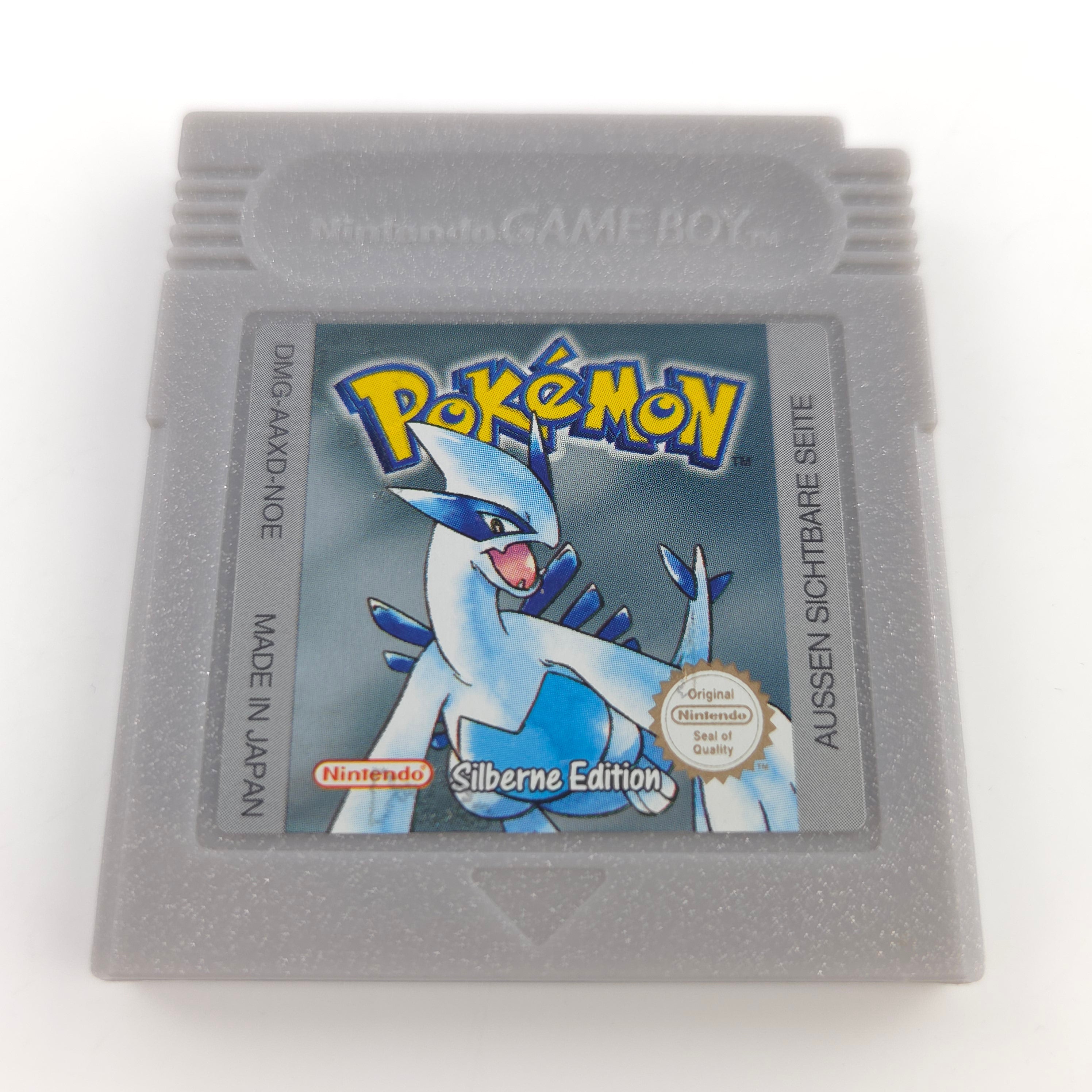 Nintendo Game Boy Spiel Pokemon Silberne Edition GBC PAL