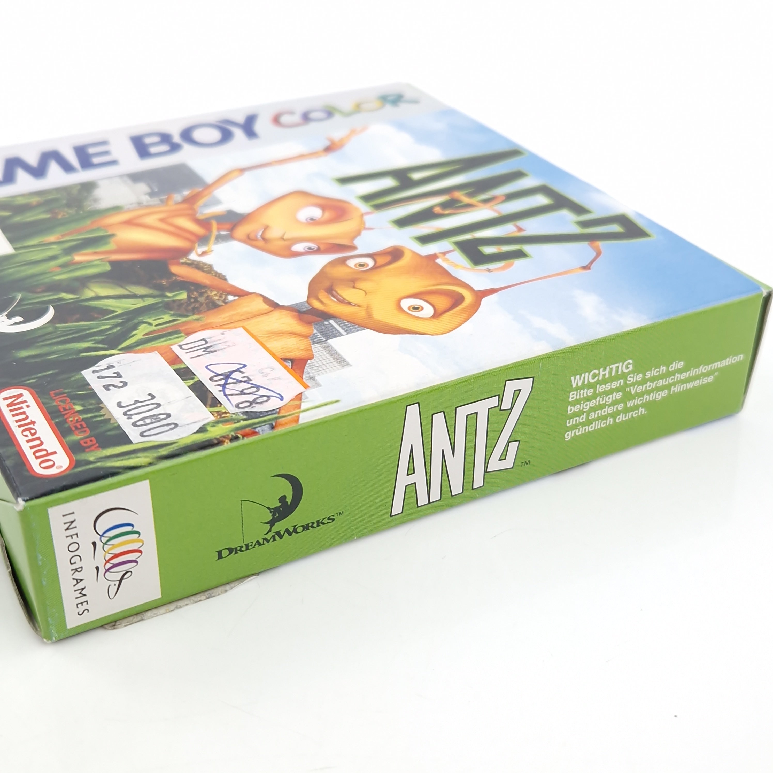 Nintendo Game Boy Color Spiel – Antz mit Anleitung OVP PAL