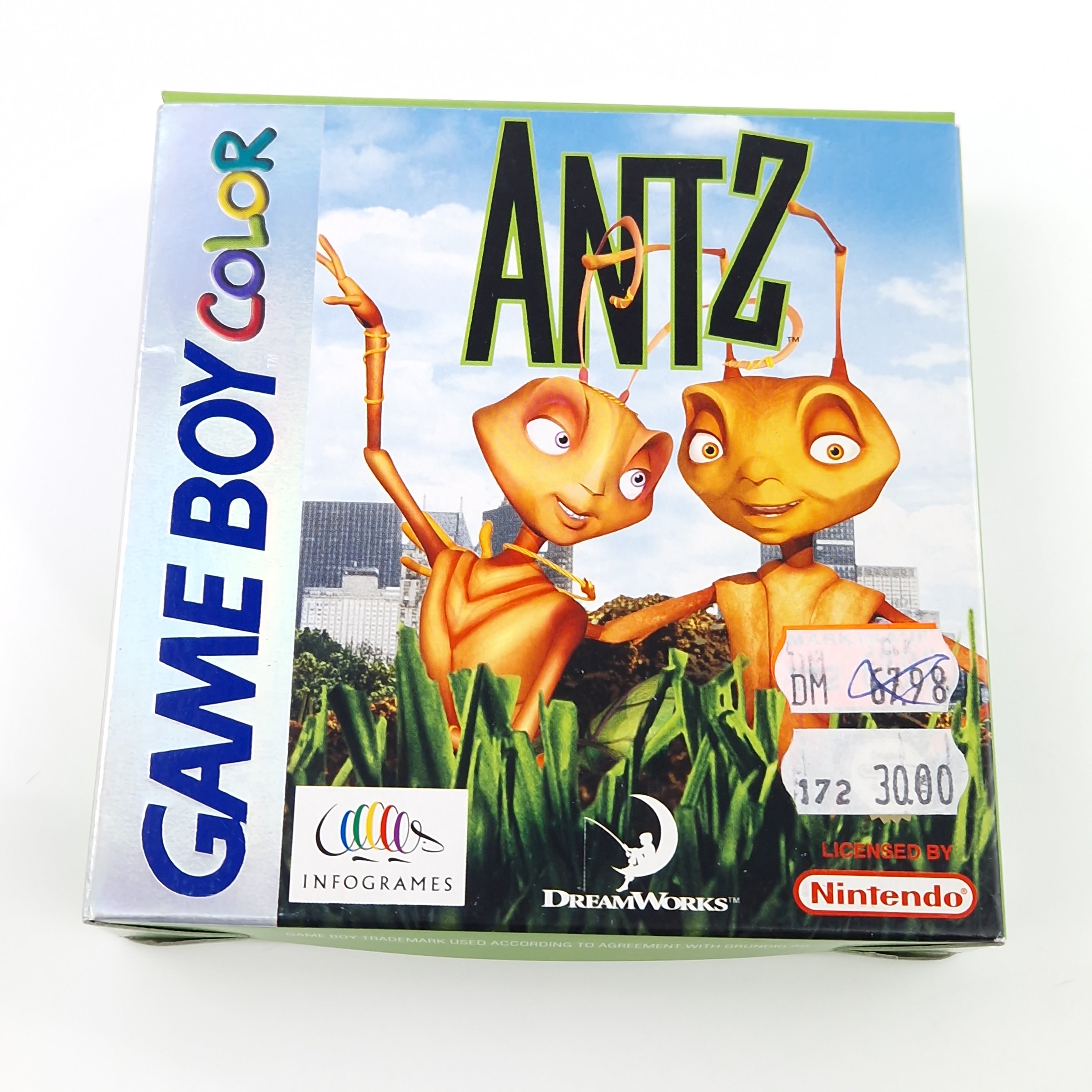 Nintendo Game Boy Color Spiel – Antz mit Anleitung OVP PAL