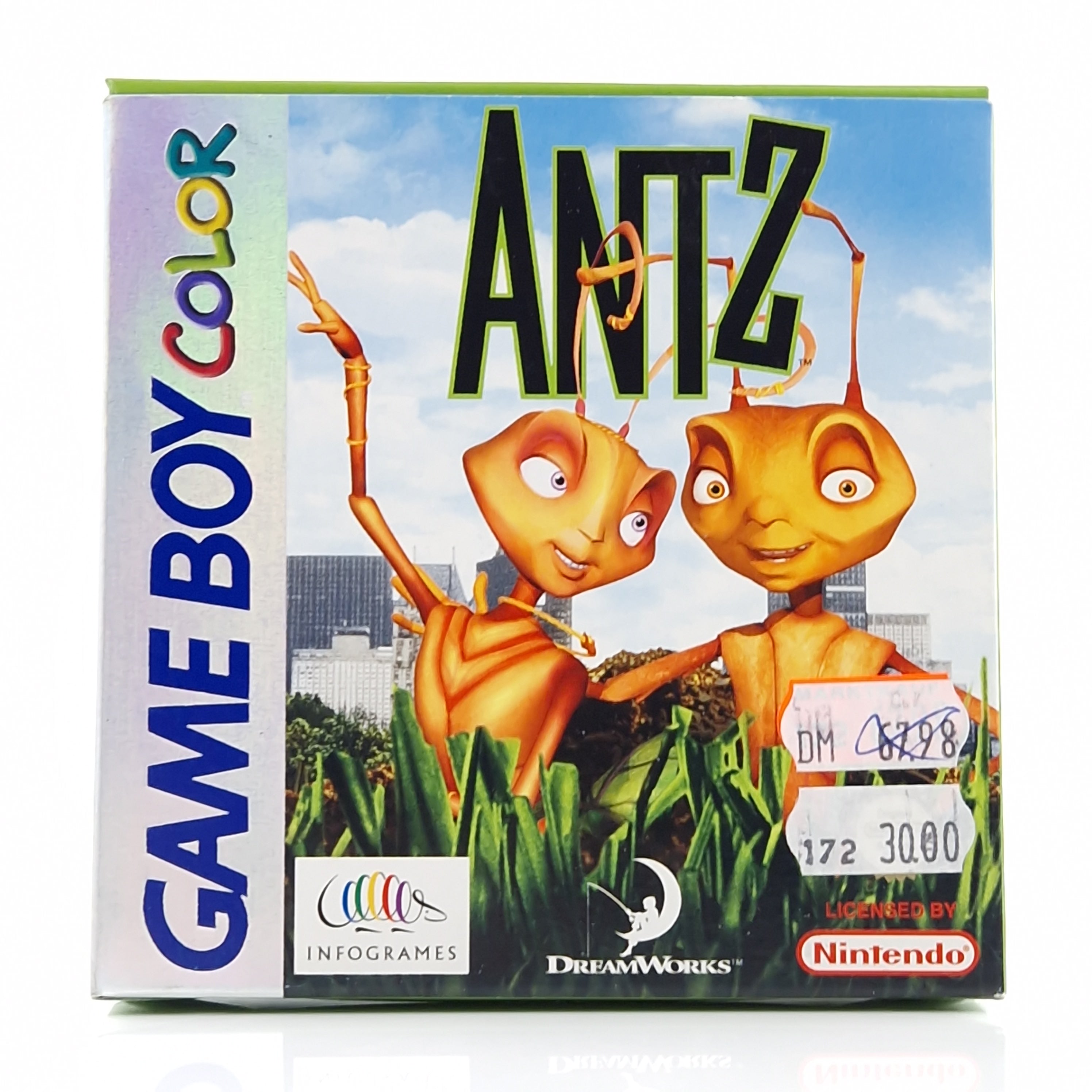 Nintendo Game Boy Color Spiel – Antz mit Anleitung OVP PAL