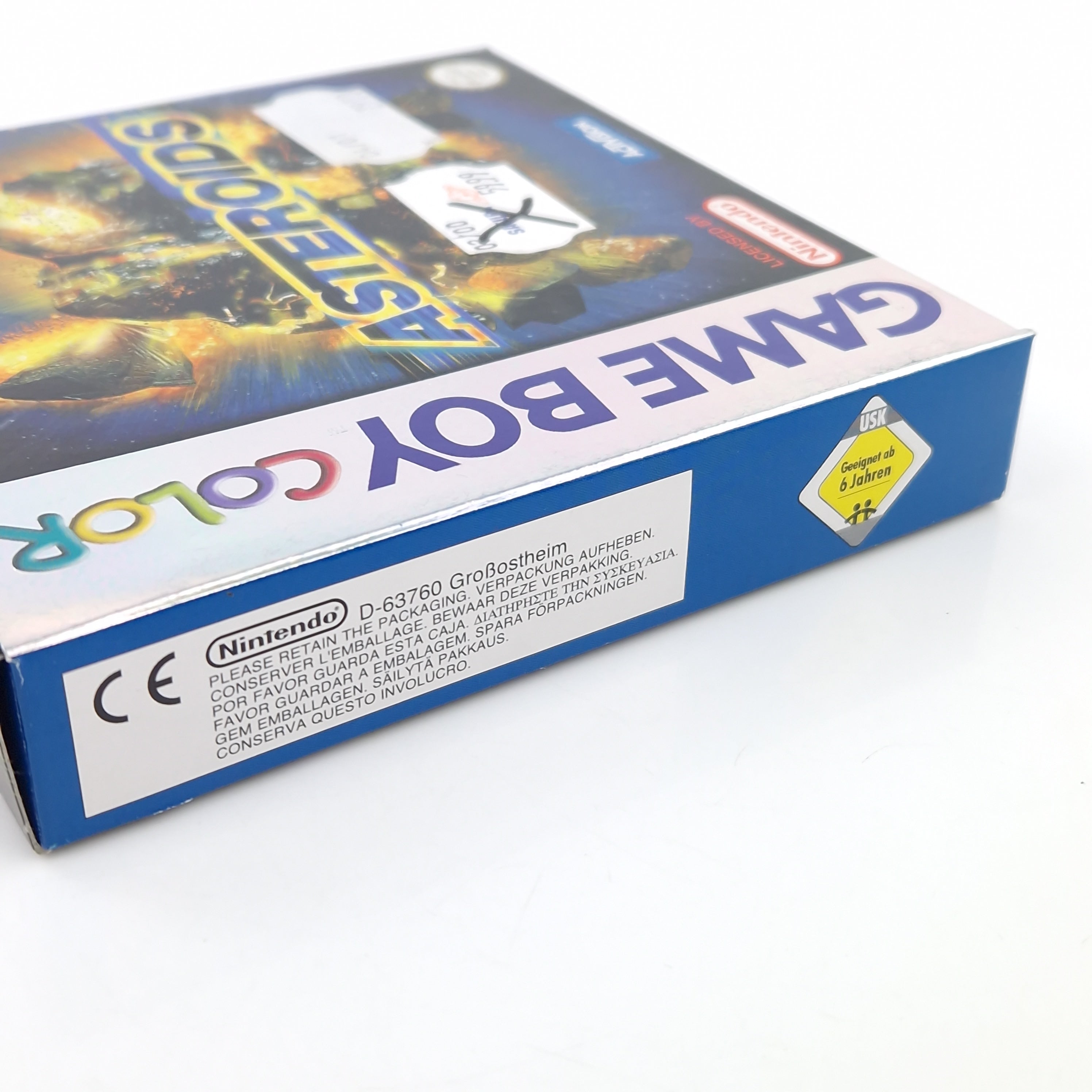 Nintendo Game Boy Color Spiel – Asteroids Modul OVP PAL