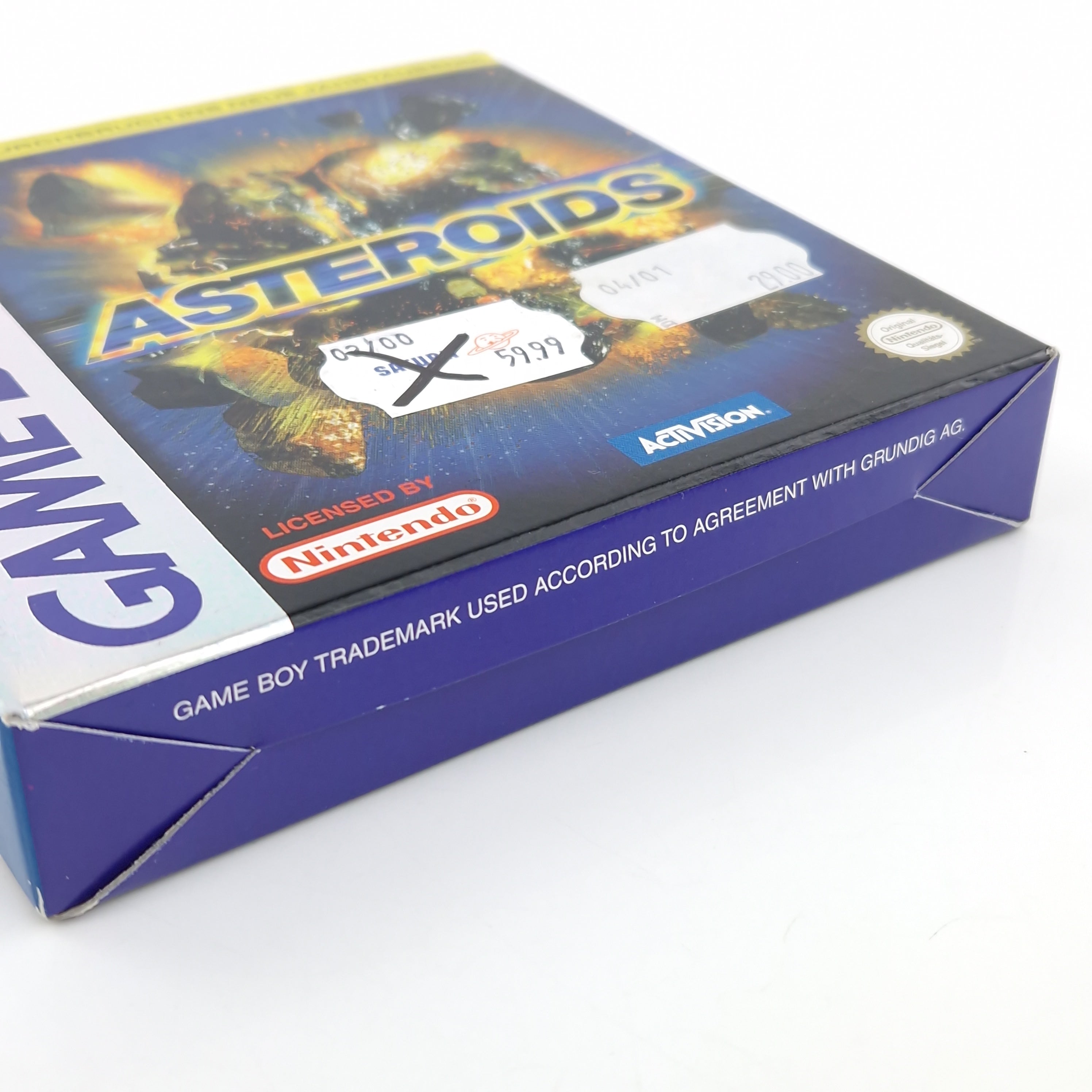 Nintendo Game Boy Color Spiel – Asteroids Modul OVP PAL