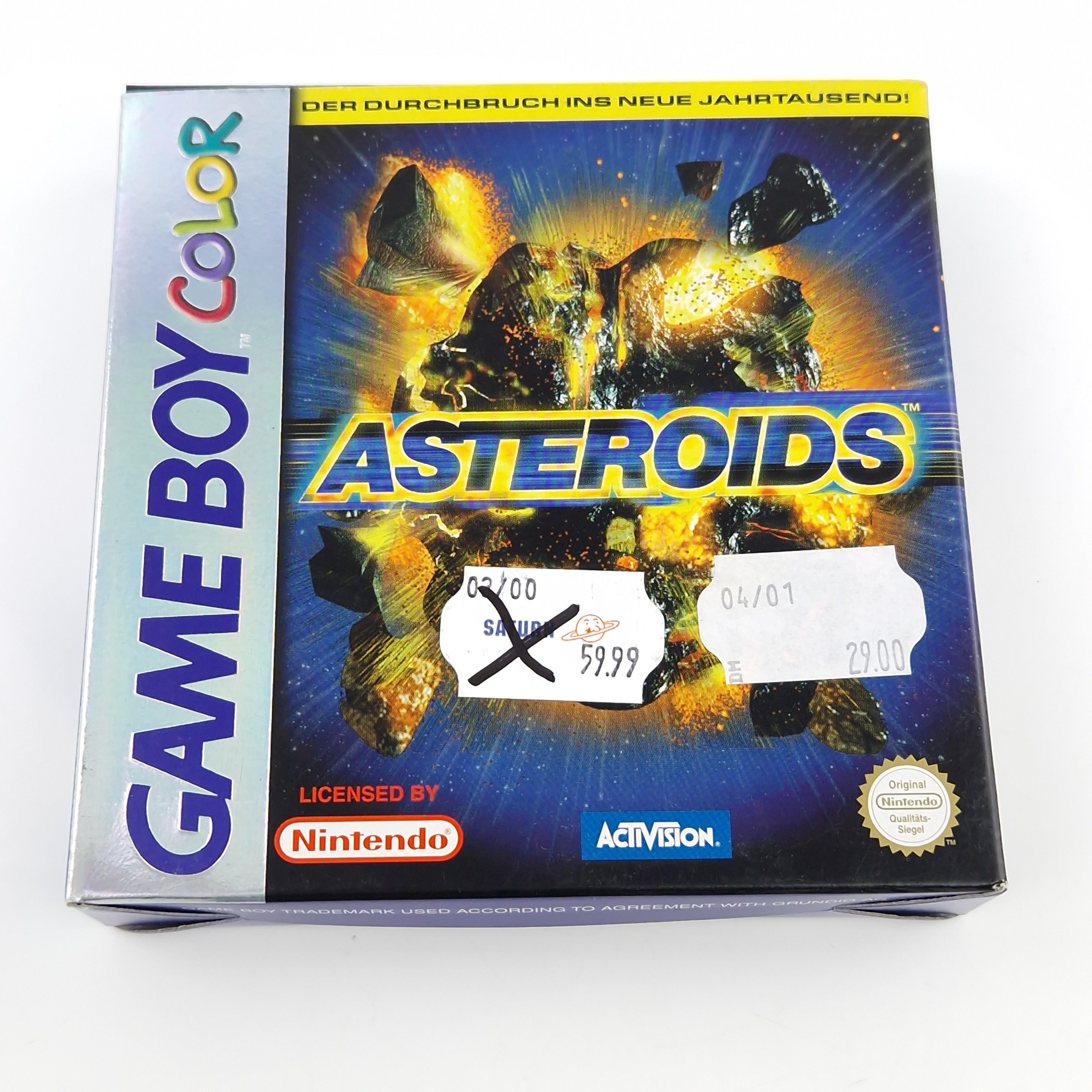 Nintendo Game Boy Color Spiel – Asteroids Modul OVP PAL