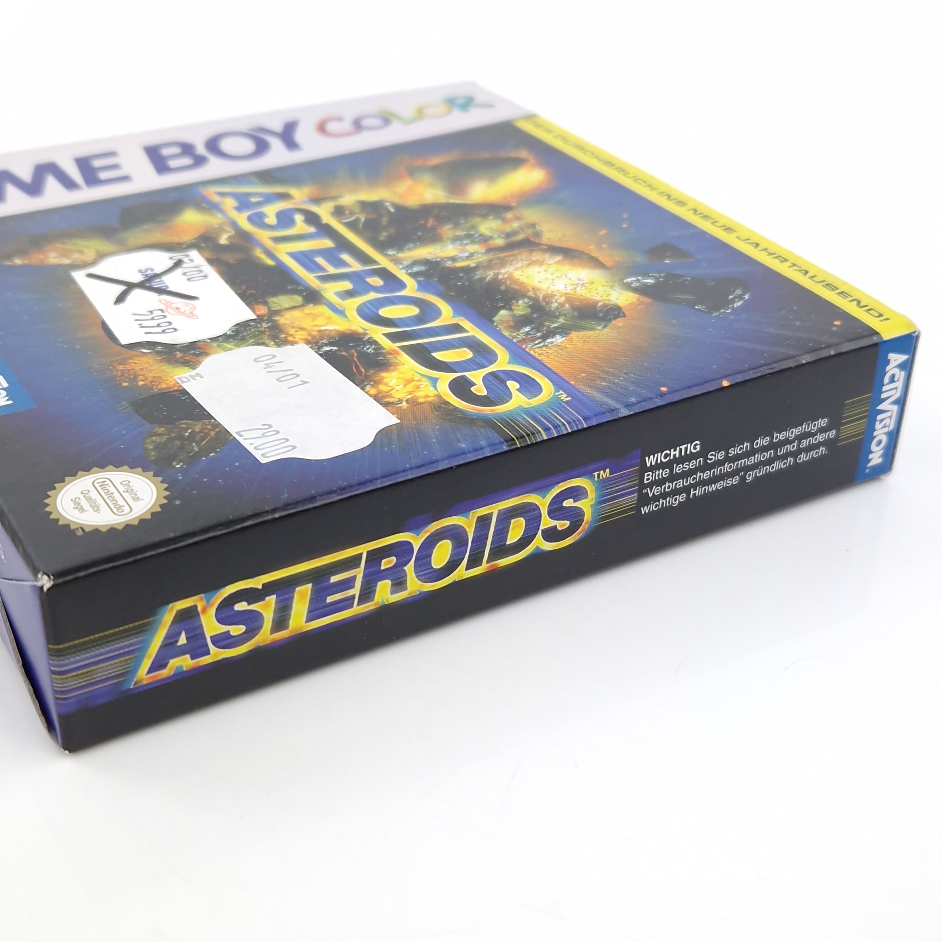 Nintendo Game Boy Color Spiel – Asteroids Modul OVP PAL