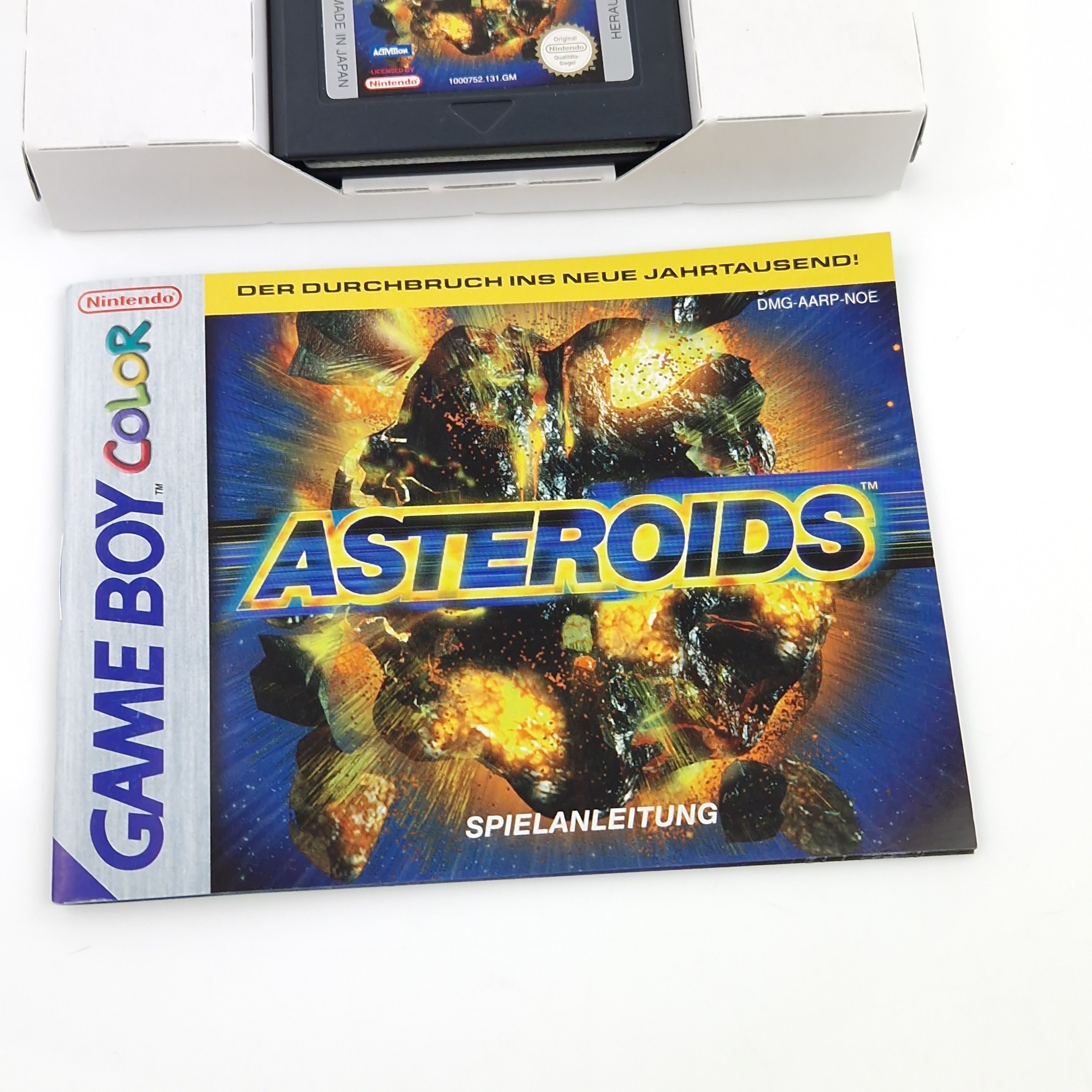 Nintendo Game Boy Color Spiel – Asteroids Modul OVP PAL