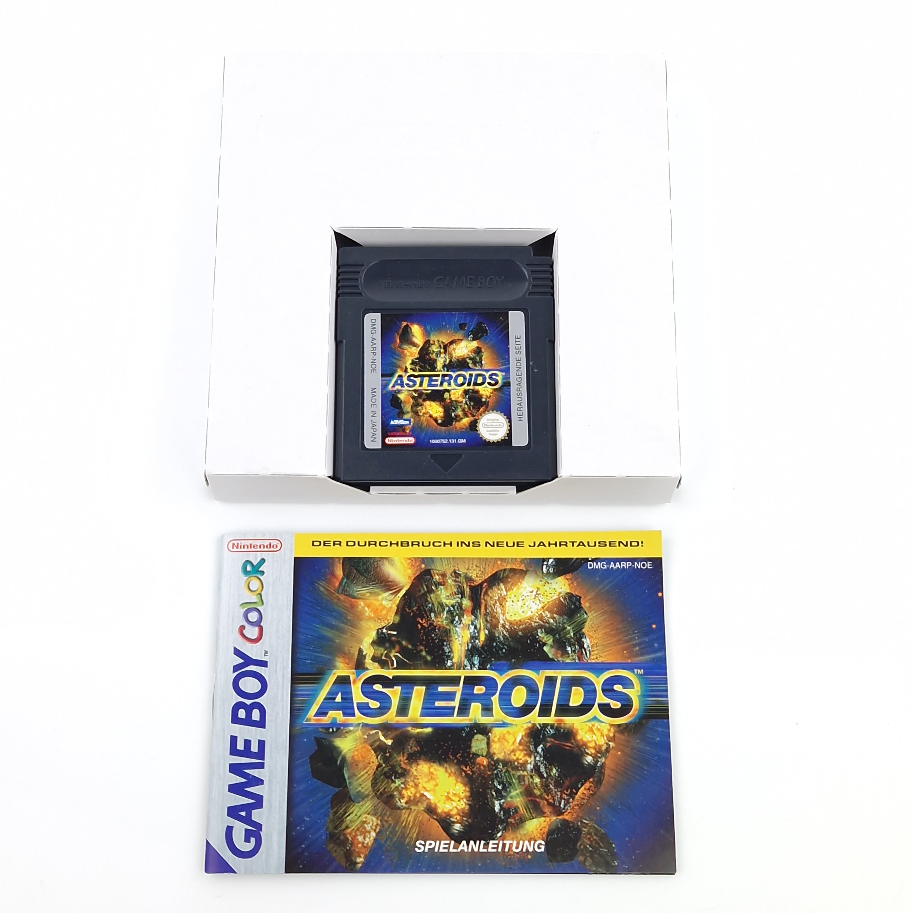 Nintendo Game Boy Color Spiel – Asteroids Modul OVP PAL