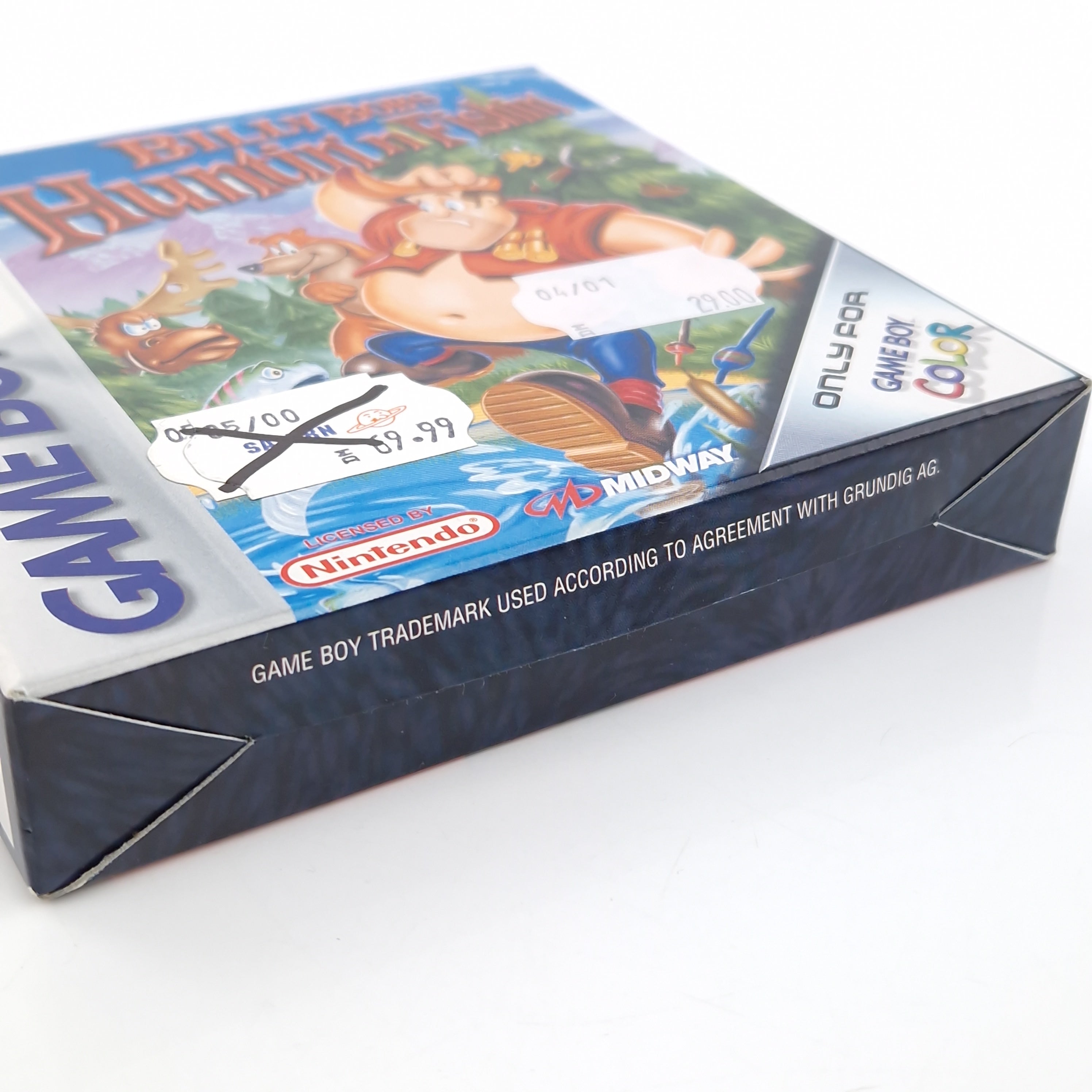 Game Boy Color Spiel – Billy Bobs Huntin n Fishin OVP PAL
