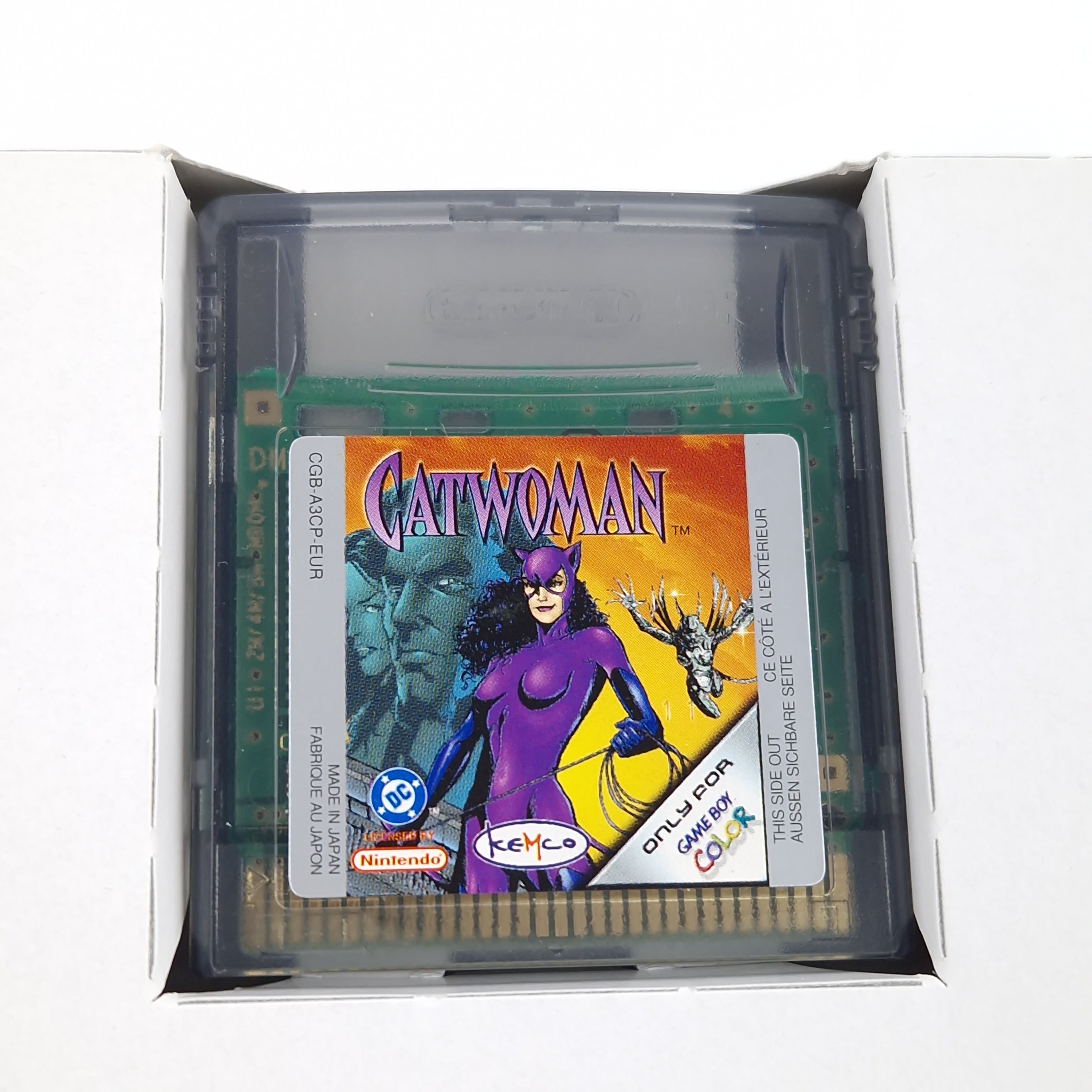 Nintendo Game Boy Color Spiel – Catwoman GBC OVP PAL