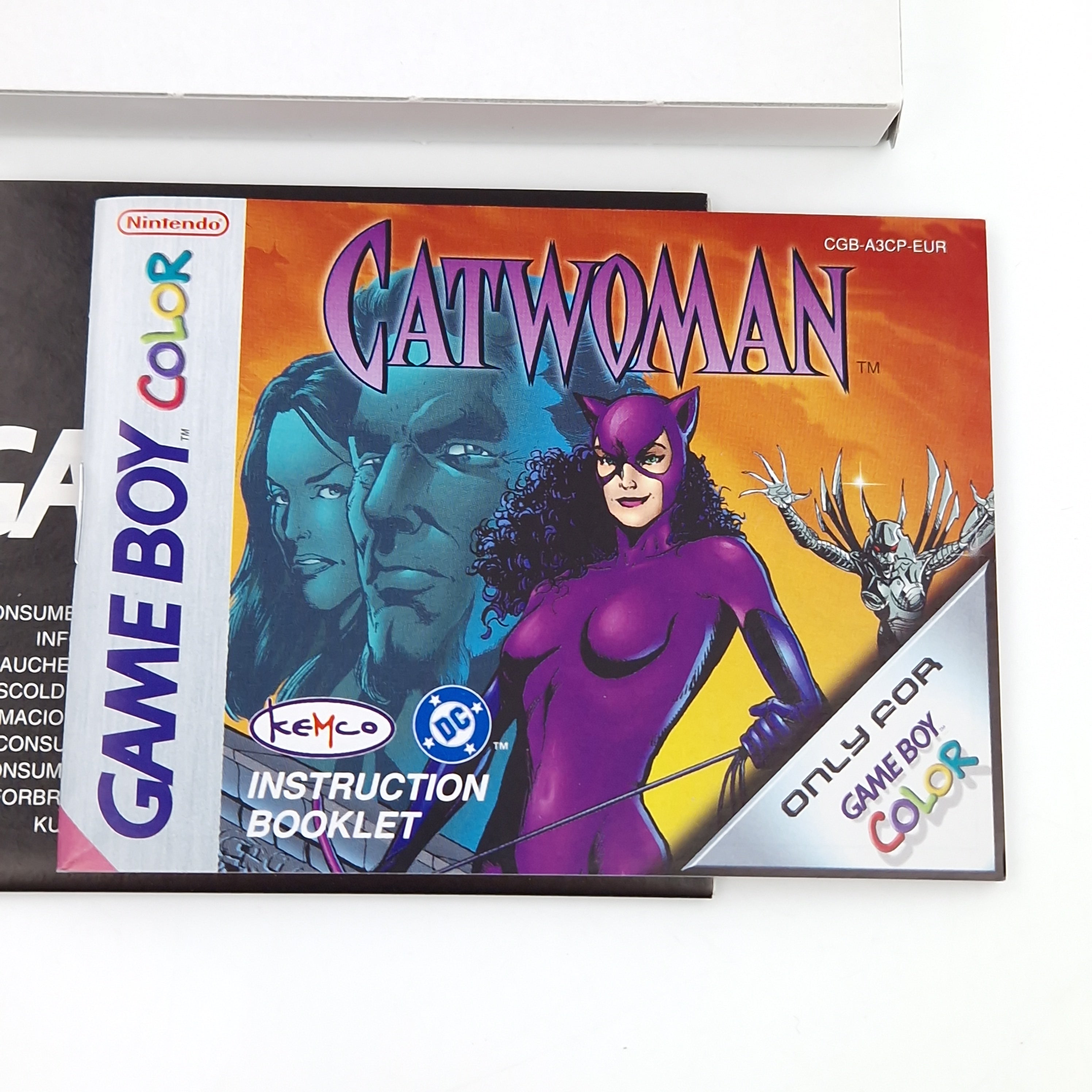 Nintendo Game Boy Color Spiel – Catwoman GBC OVP PAL