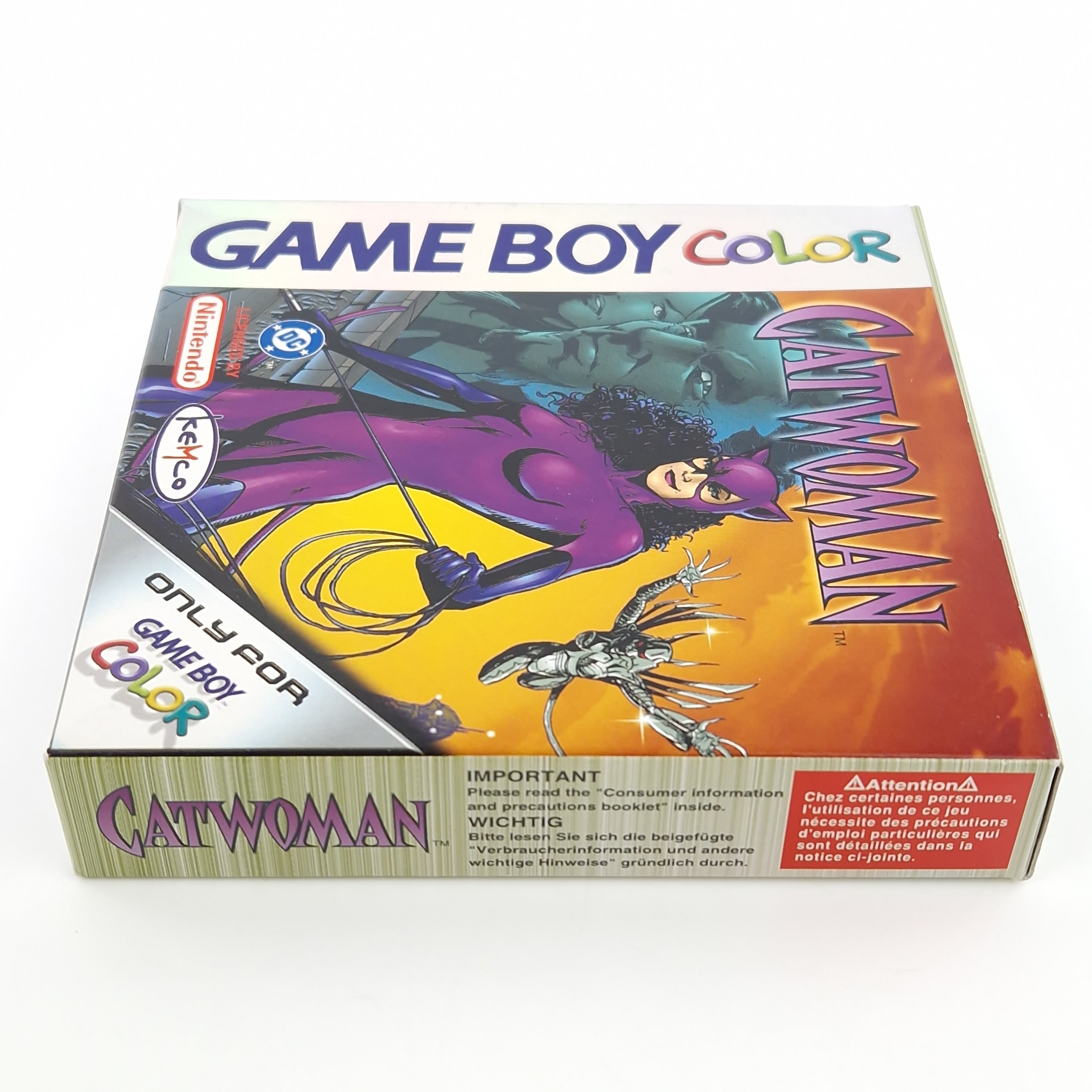 Nintendo Game Boy Color Spiel – Catwoman GBC OVP PAL