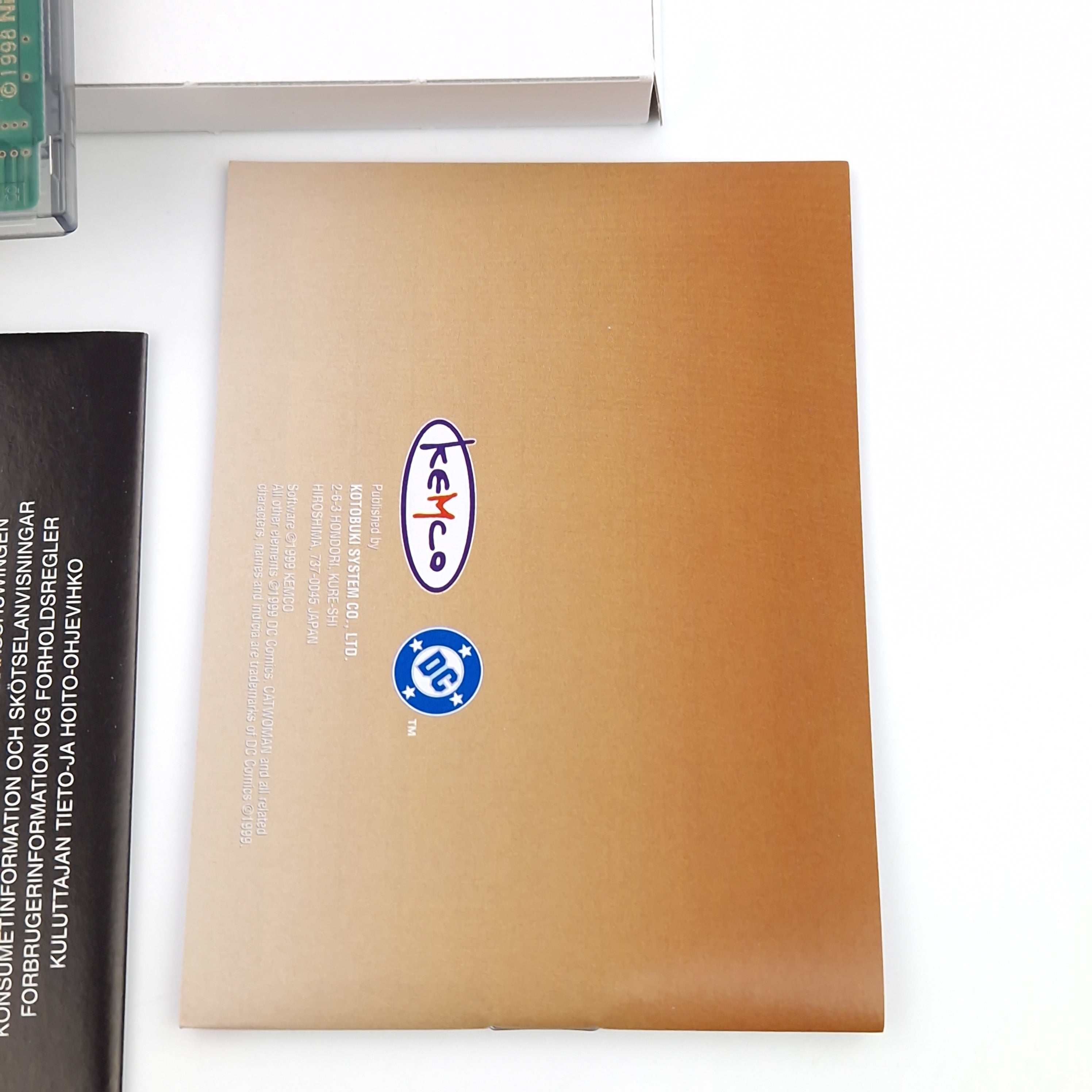 Nintendo Game Boy Color Spiel – Catwoman GBC OVP PAL