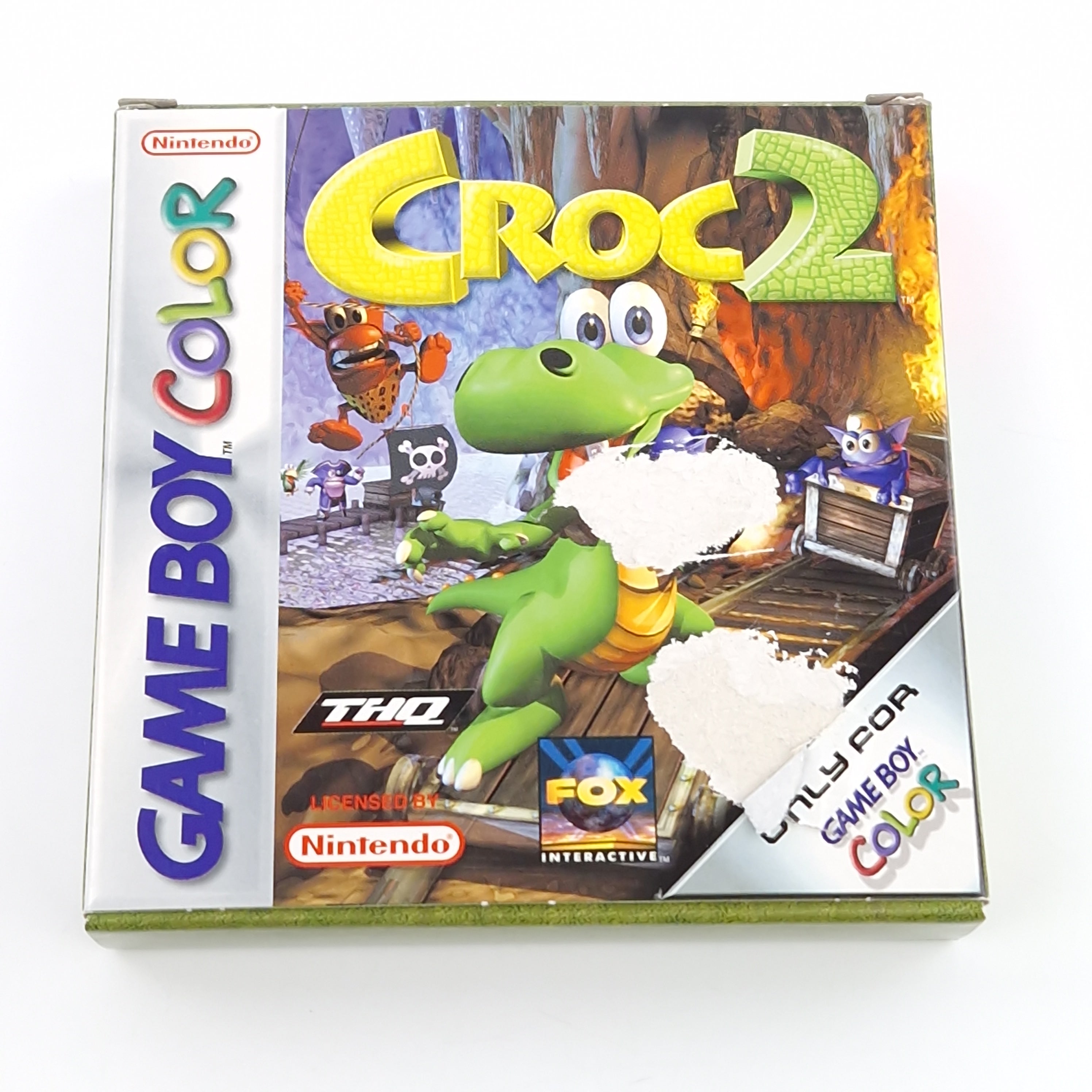 Nintendo Game Boy Color Spiel – Croc 2 Modul OVP PAL