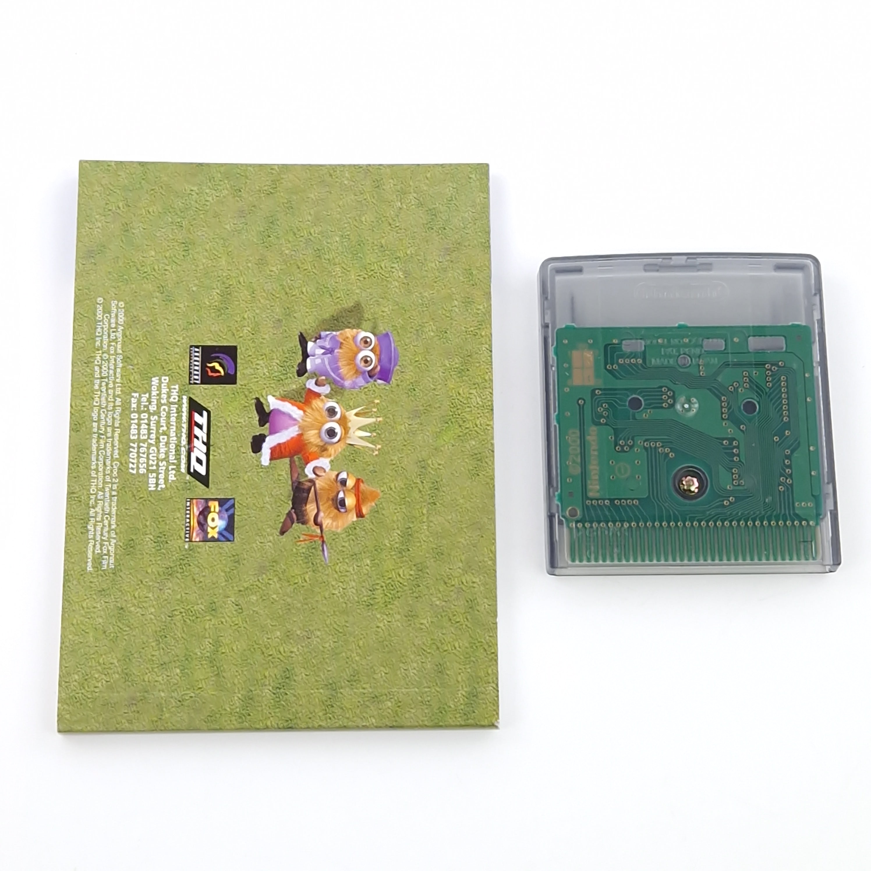 Nintendo Game Boy Color Spiel – Croc 2 Modul OVP PAL