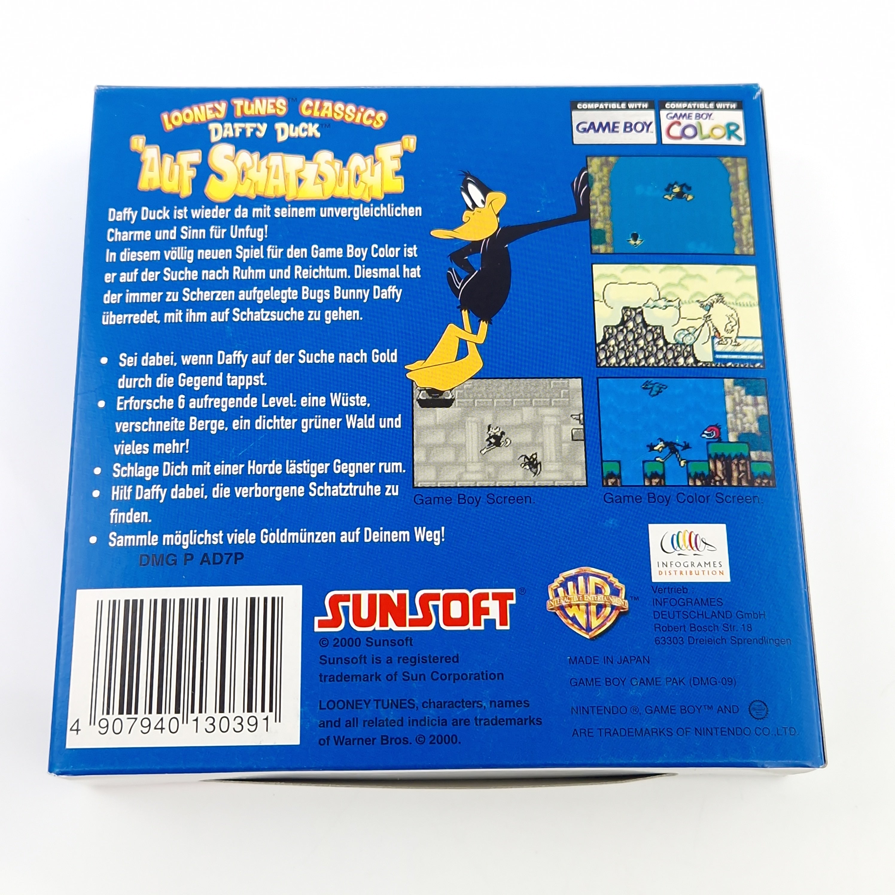 Game Boy Color Spiel – Daffy Duck auf Schatzsuche OVP
