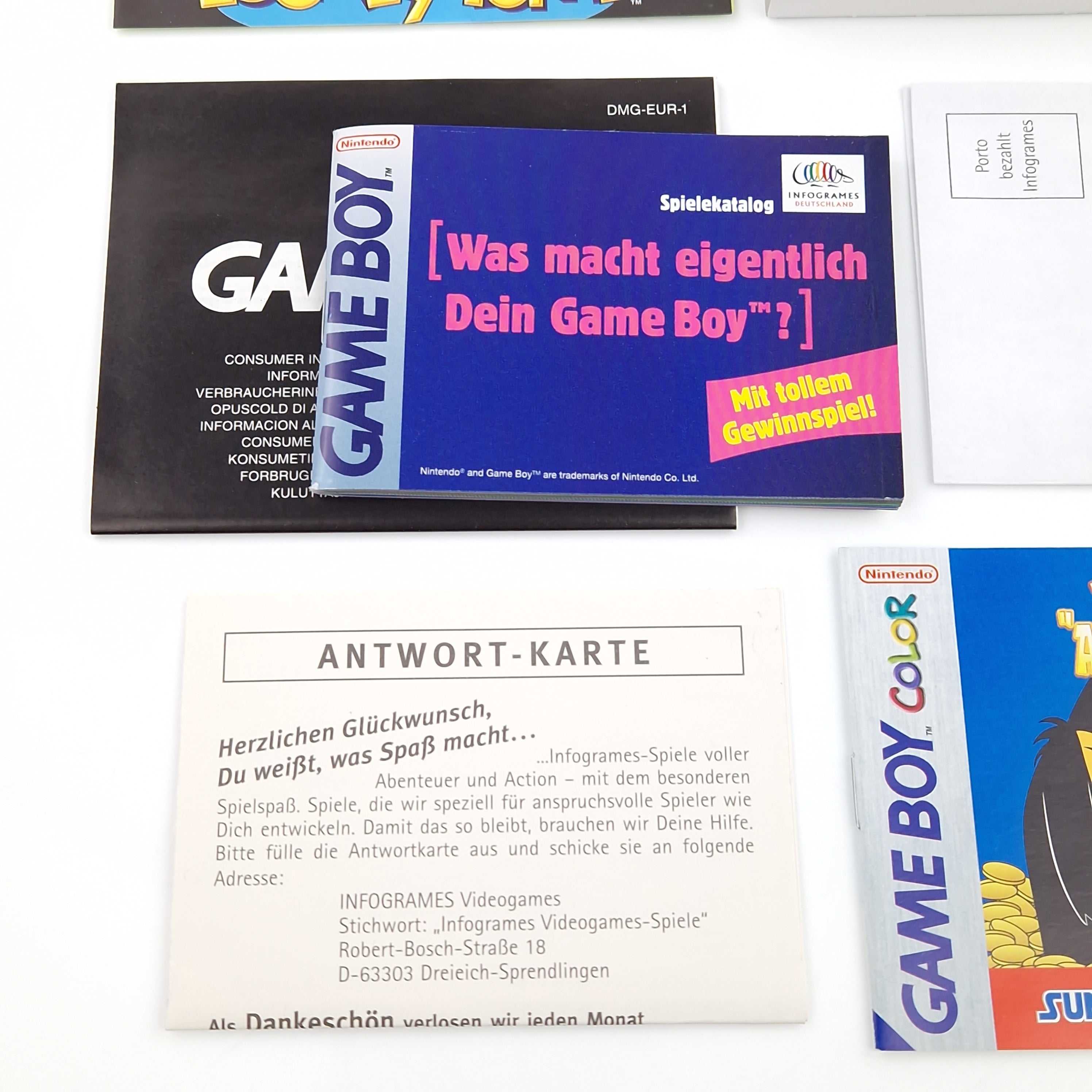 Game Boy Color Spiel – Daffy Duck auf Schatzsuche OVP