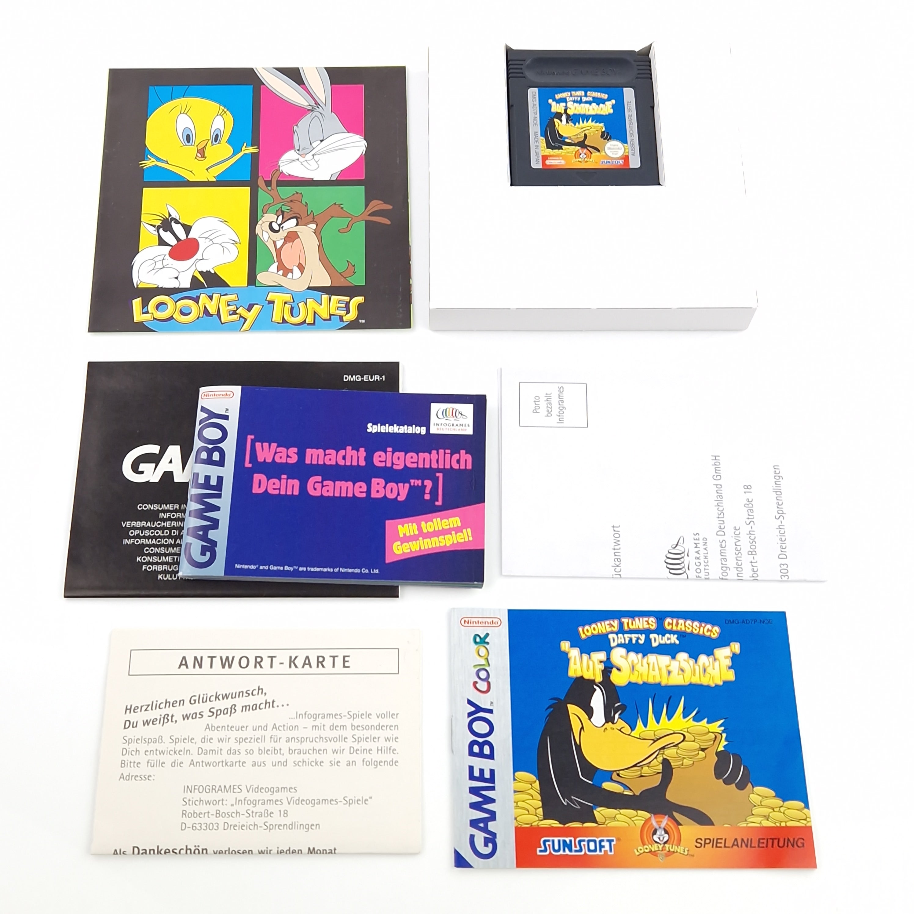 Game Boy Color Spiel – Daffy Duck auf Schatzsuche OVP