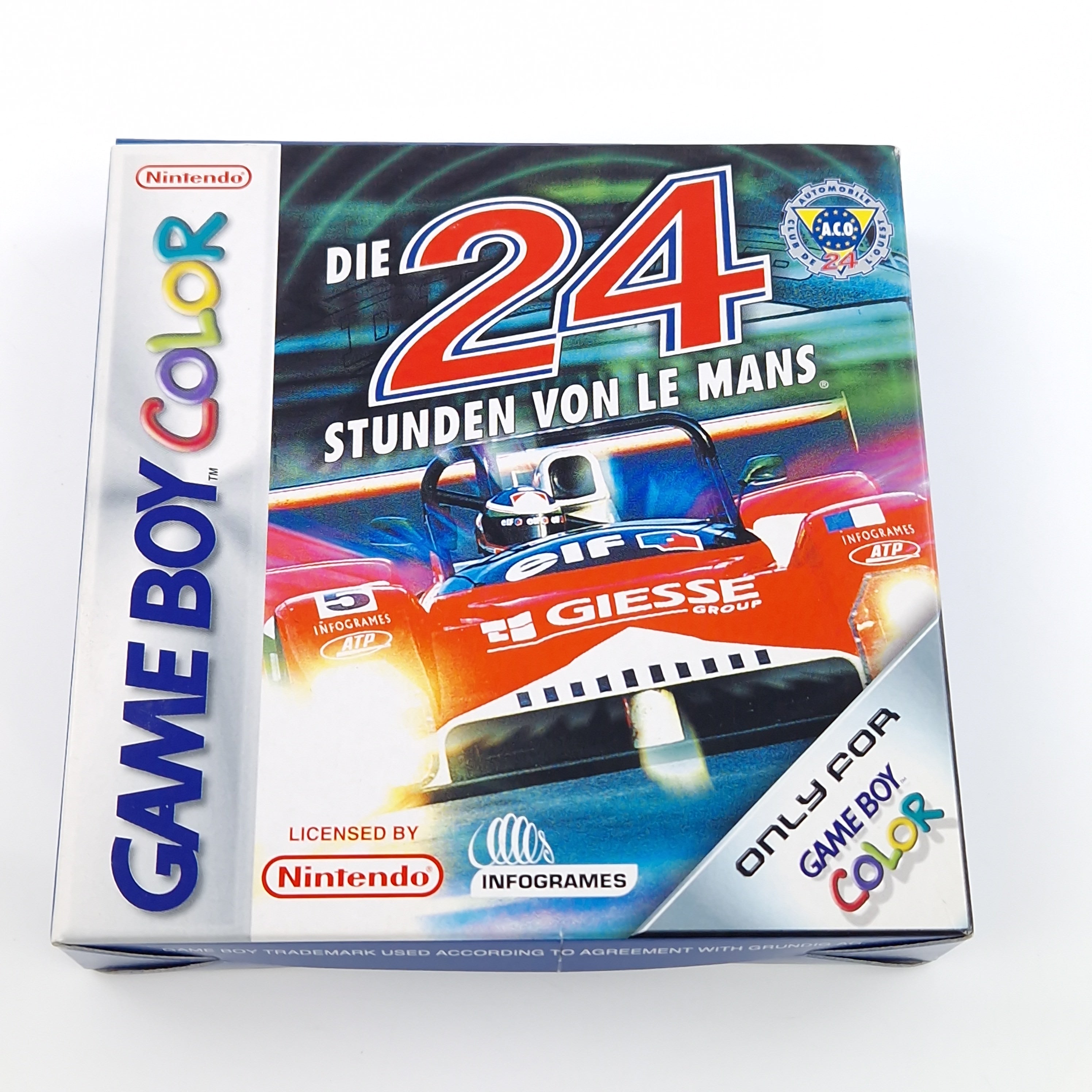 Nintendo Game Boy Color Spiel – Die 24 Stunden von Le Mans OVP