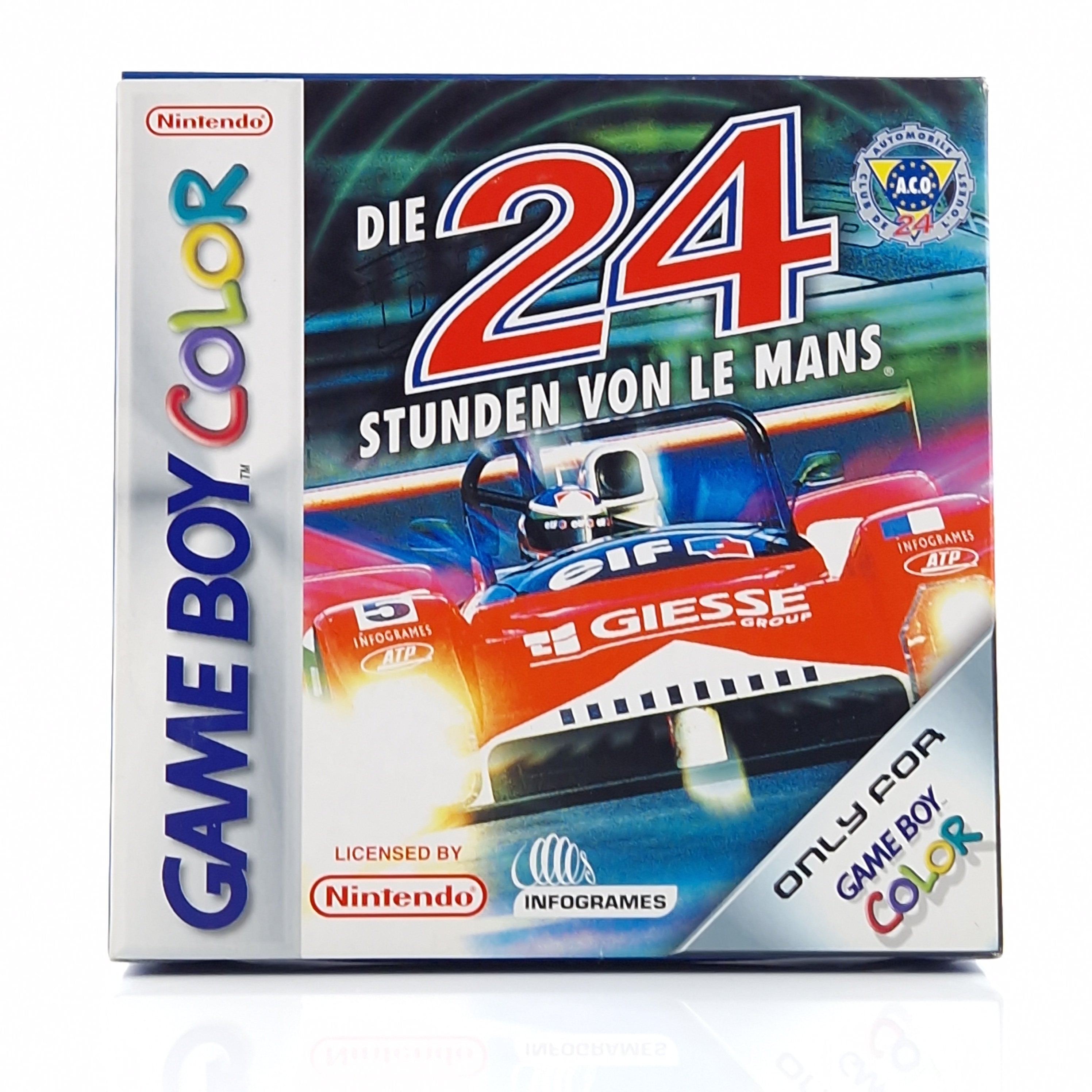 Nintendo Game Boy Color Spiel – Die 24 Stunden von Le Mans OVP