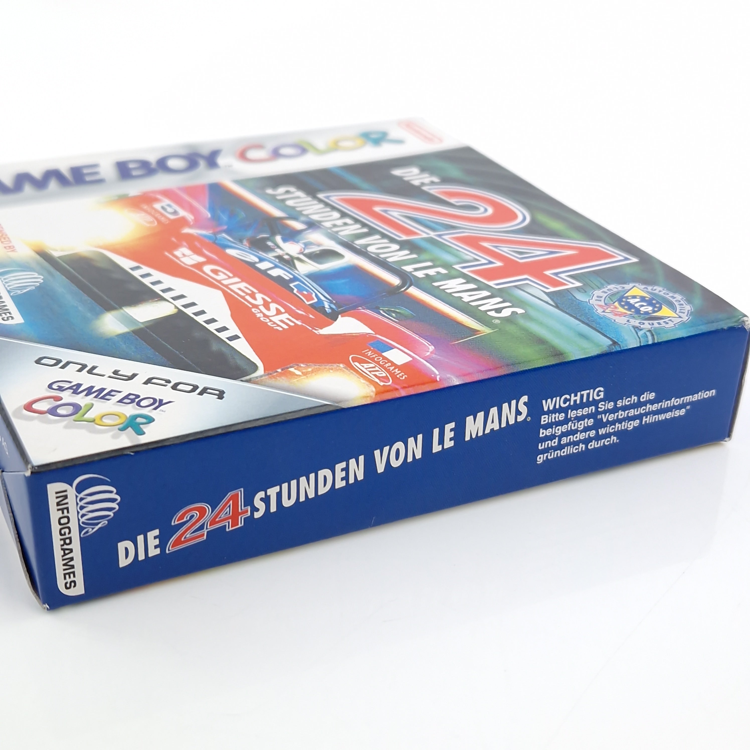 Nintendo Game Boy Color Spiel – Die 24 Stunden von Le Mans OVP