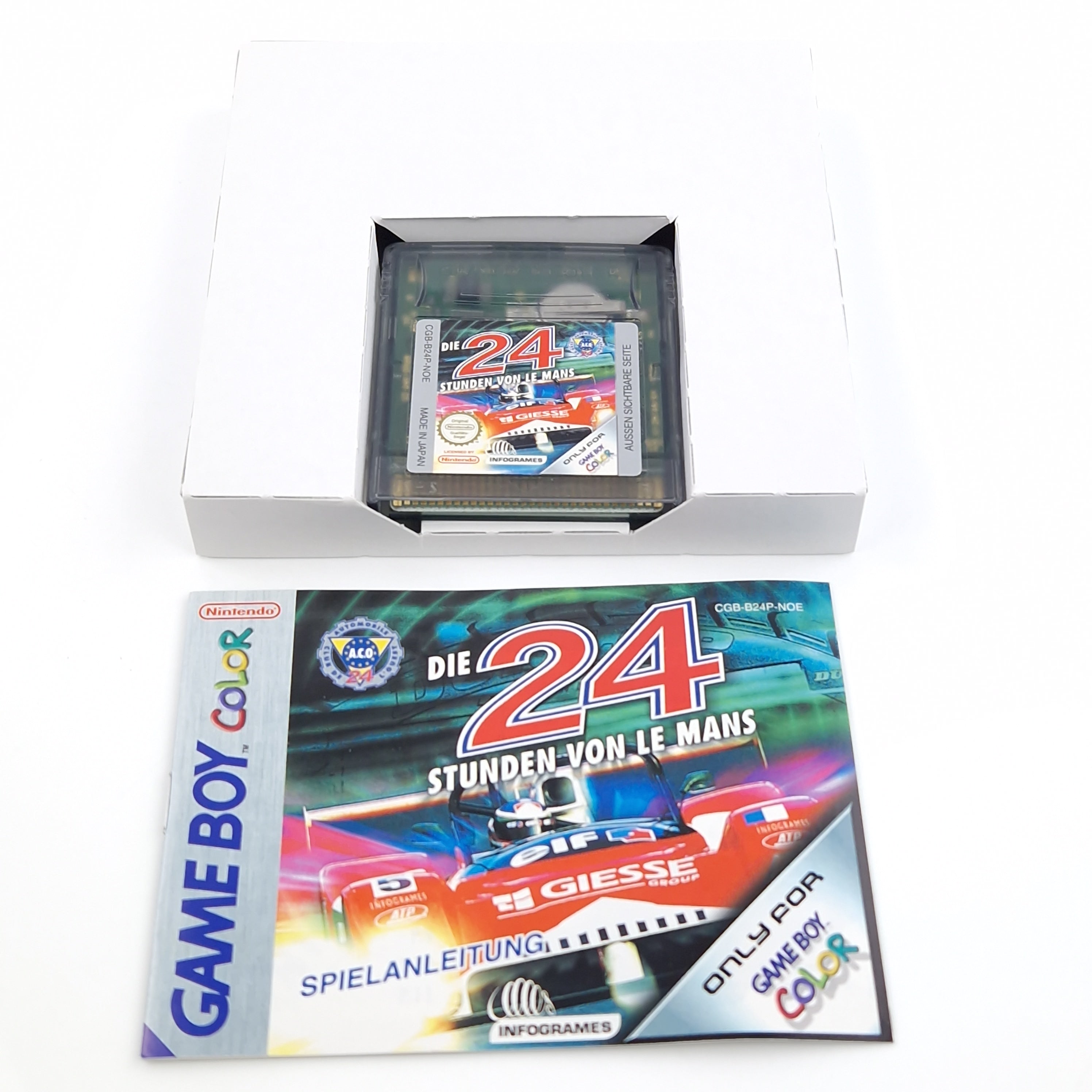 Nintendo Game Boy Color Spiel – Die 24 Stunden von Le Mans OVP