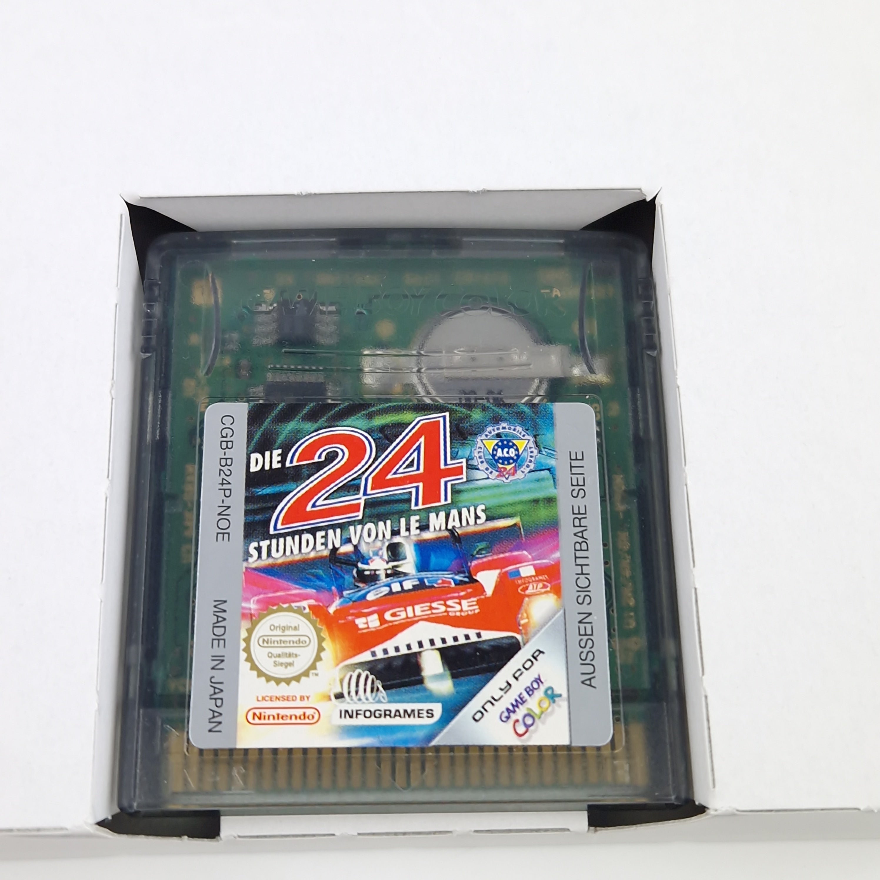 Nintendo Game Boy Color Spiel – Die 24 Stunden von Le Mans OVP