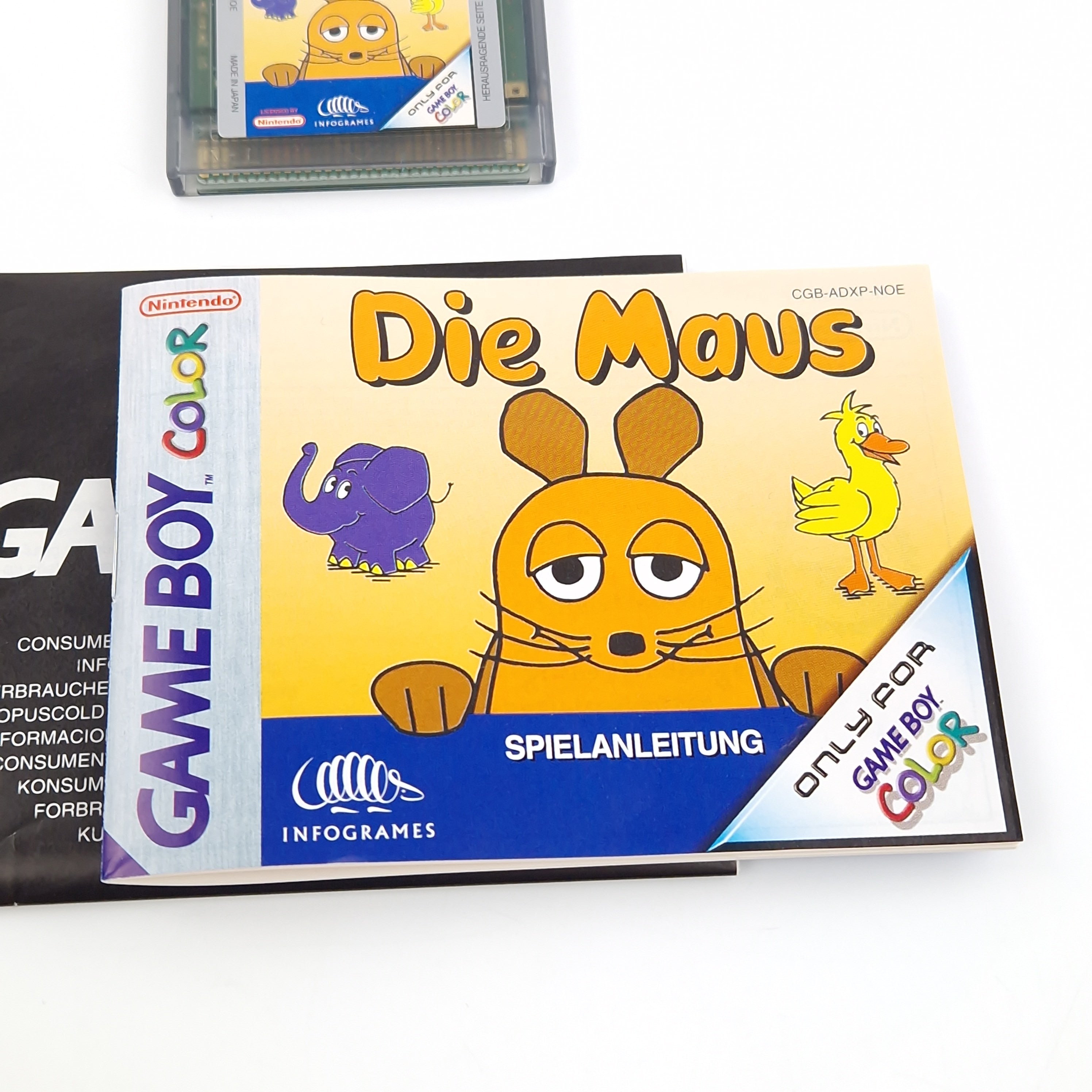 Nintendo Game Boy Color Spiel – Die Maus (OVP PAL)
