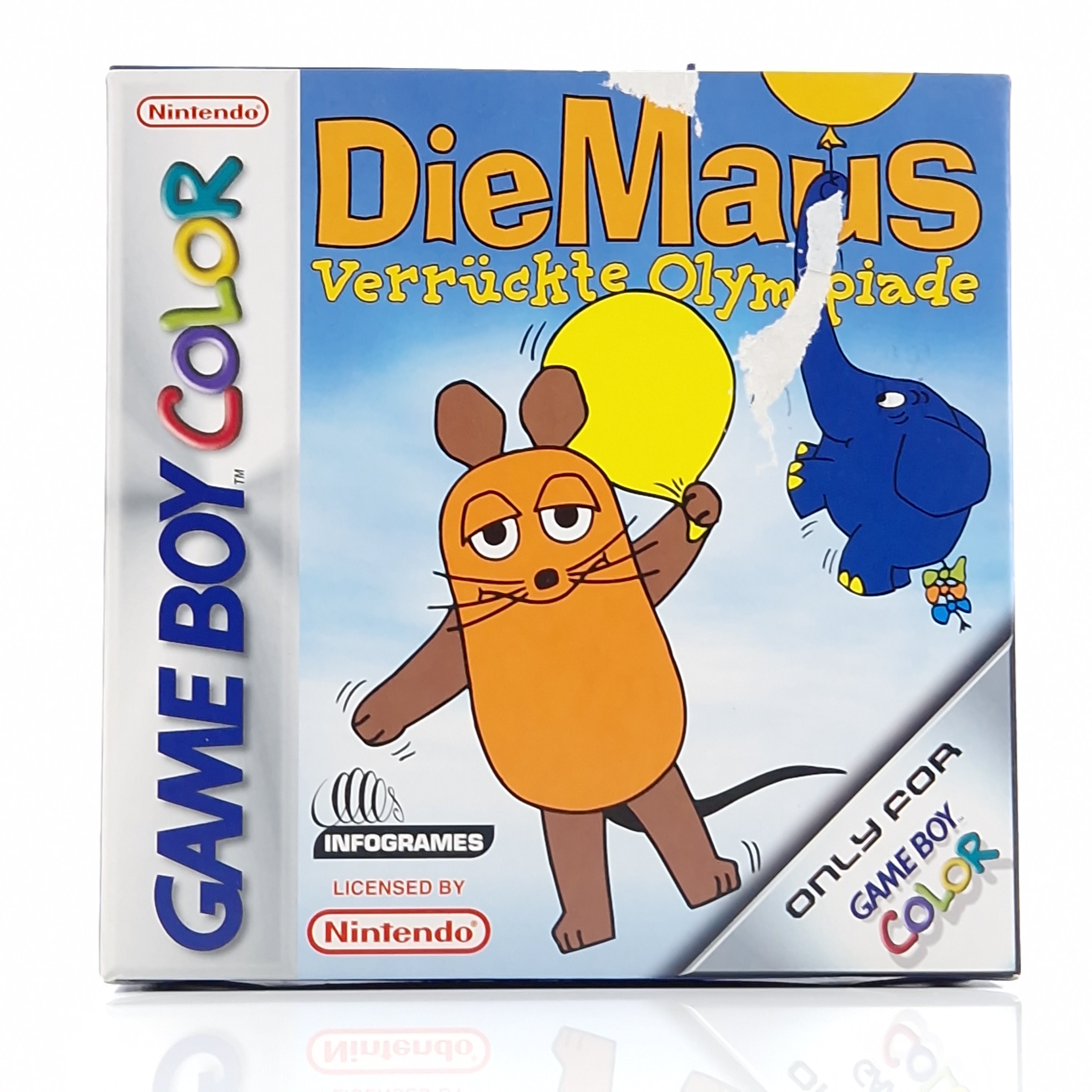 Nintendo Game Boy Color Spiel – Die Maus verrückte Olympiade OVP