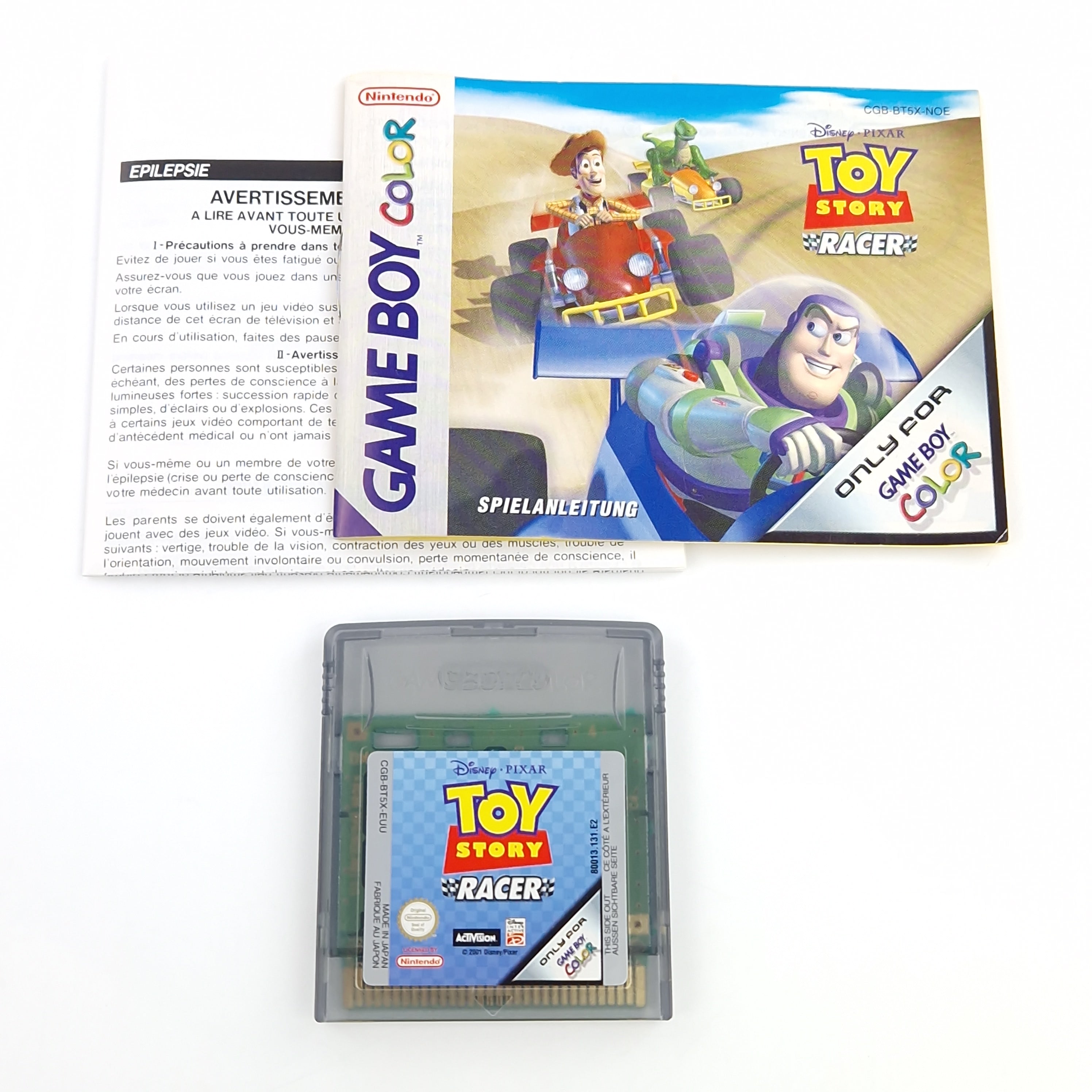 Game Boy Color Spiel – Toy Story Racer (OVP PAL)
