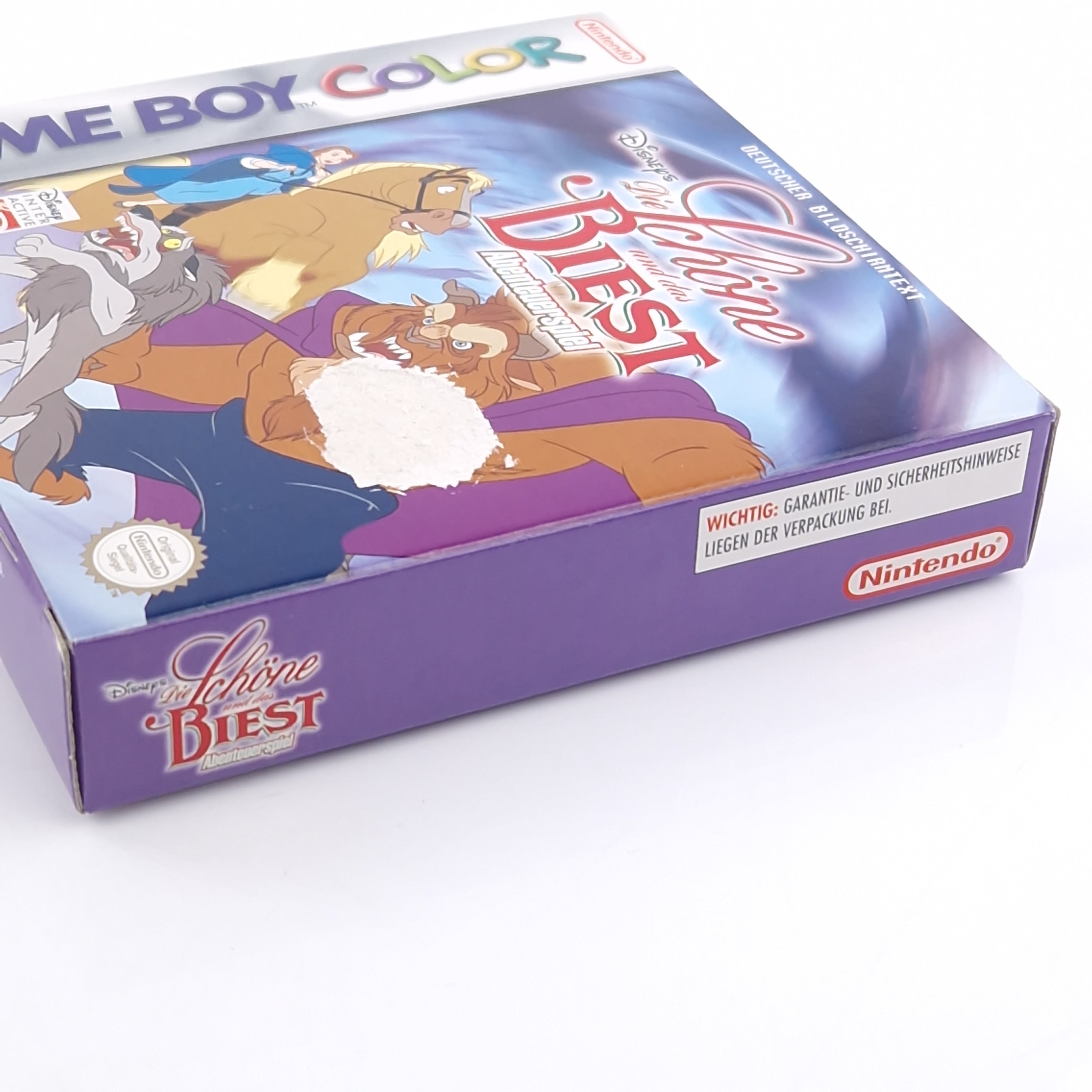 Nintendo Game Boy Color Spiel – Die Schöne und das Biest