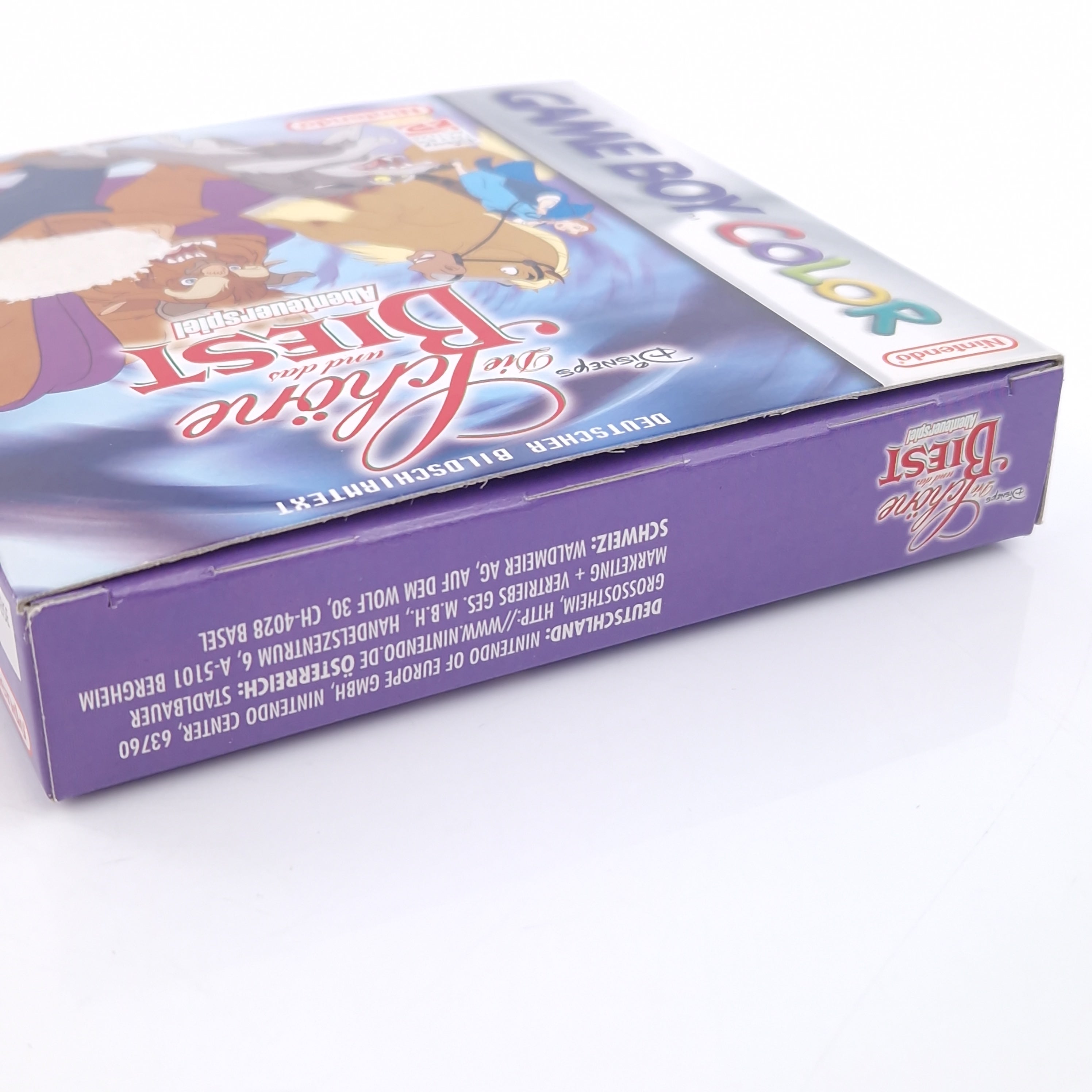 Nintendo Game Boy Color Spiel – Die Schöne und das Biest
