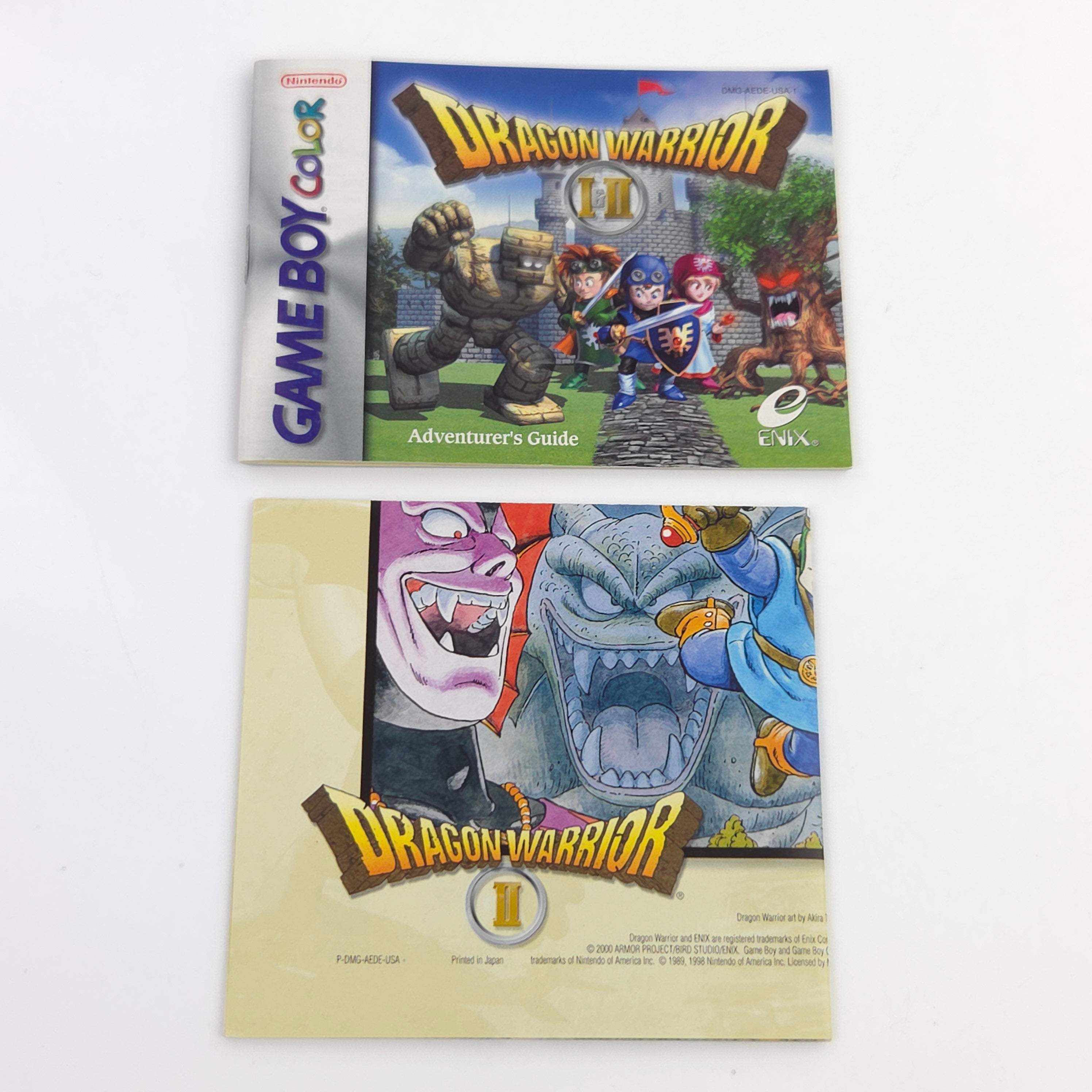 Game Boy Color Spiel – Dragon Warrior I & II (USA)