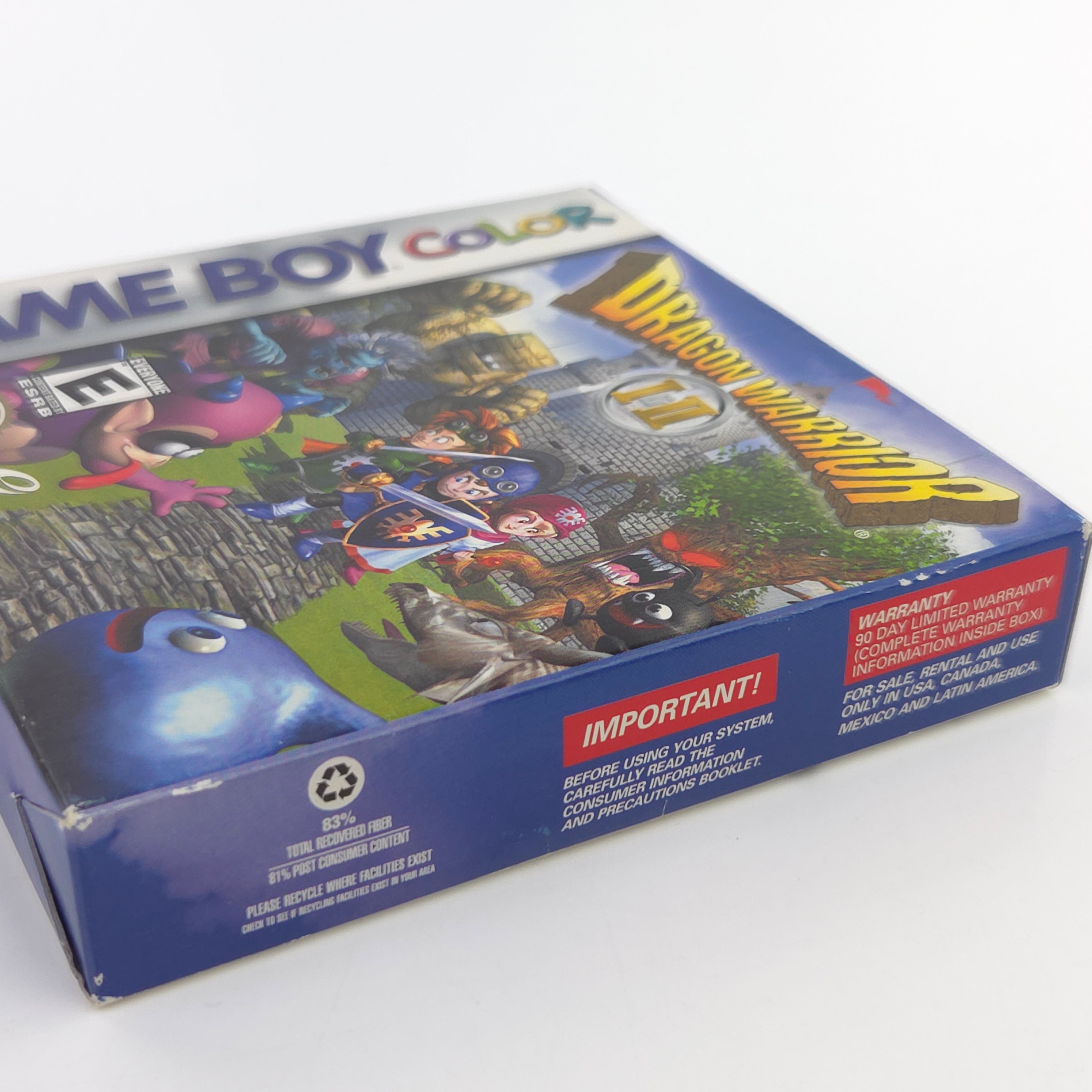 Game Boy Color Spiel – Dragon Warrior I & II (USA)