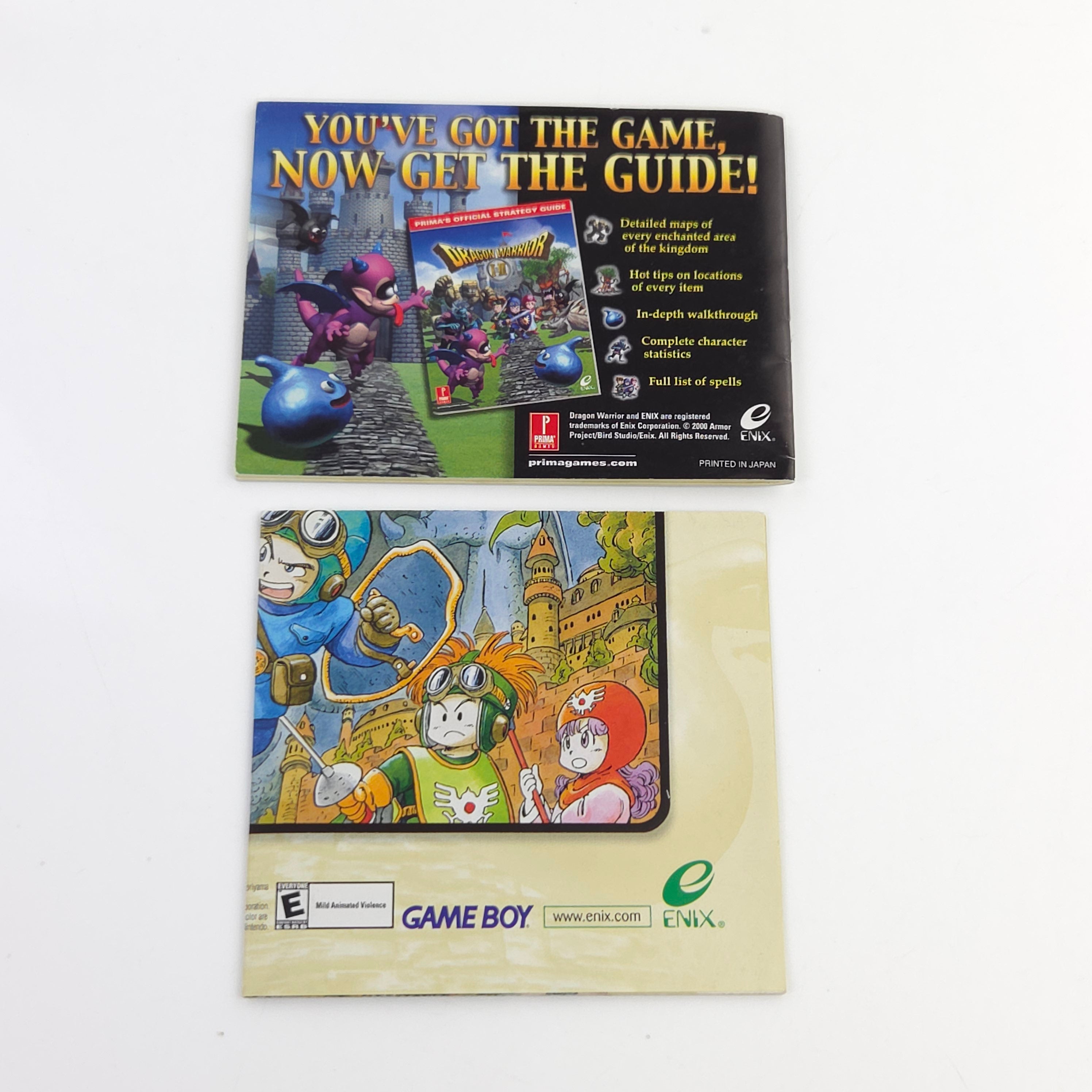 Game Boy Color Spiel – Dragon Warrior I & II (USA)
