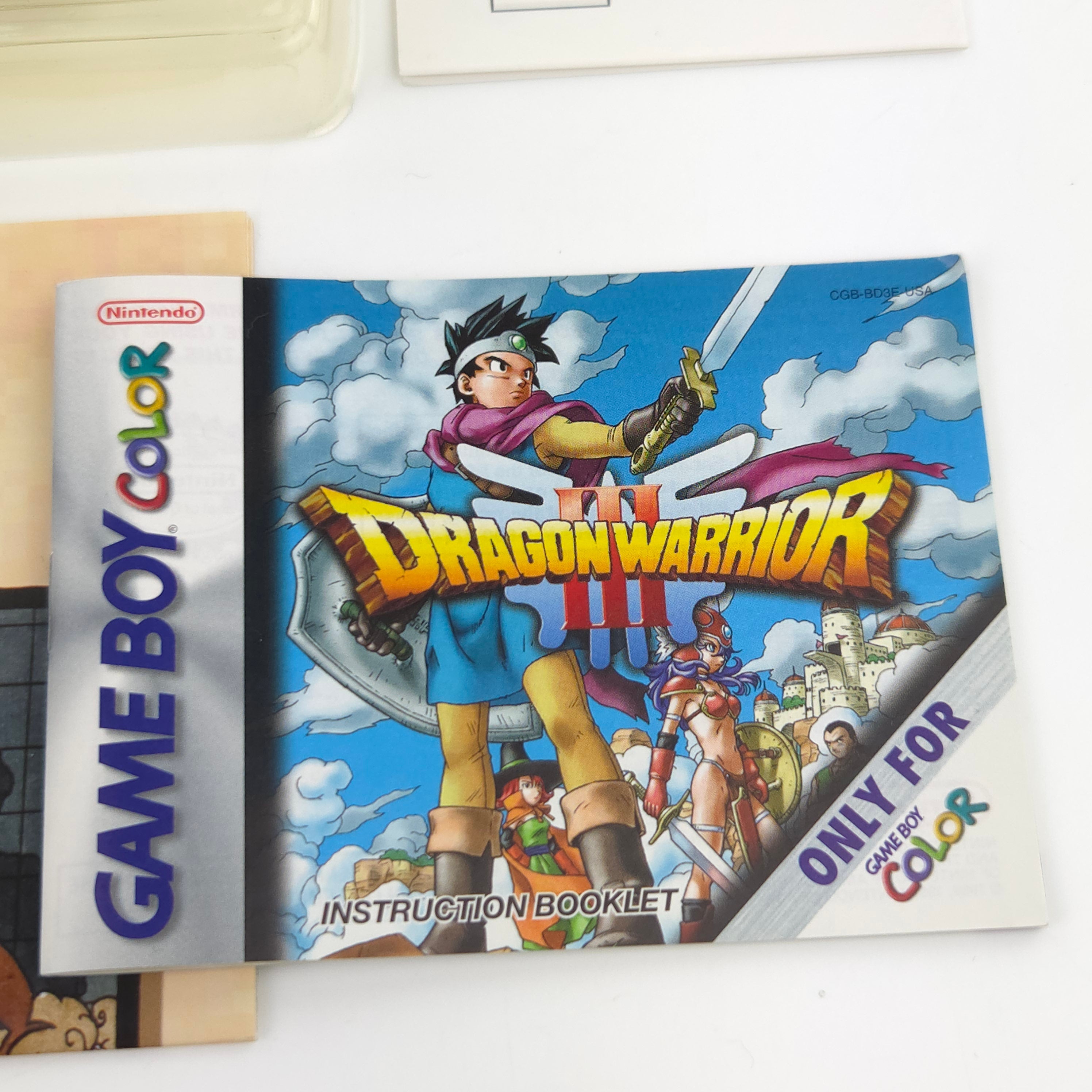 Game Boy Color Spiel – Dragon Warrior III (OVP USA)