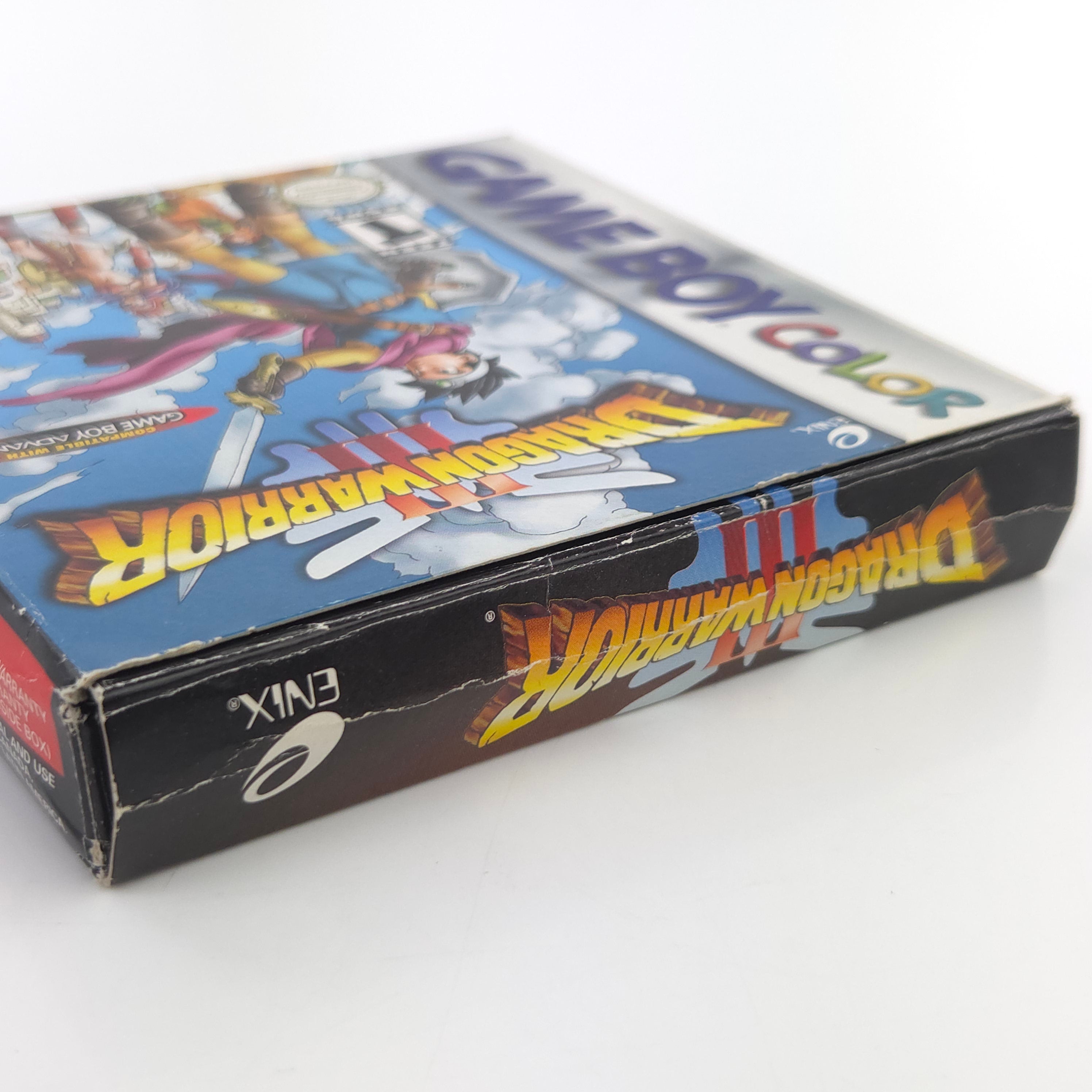 Game Boy Color Spiel – Dragon Warrior III (OVP USA)