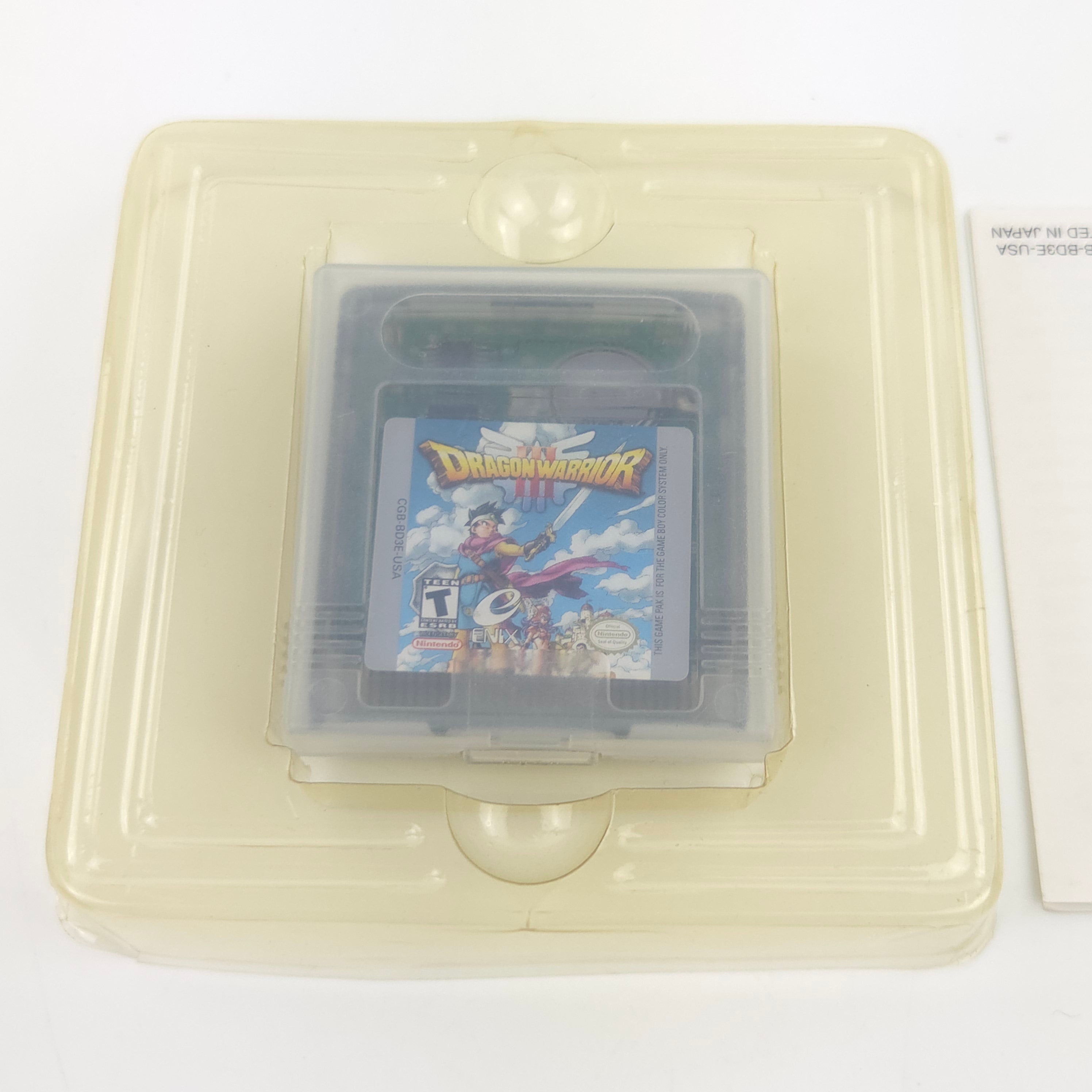 Game Boy Color Spiel – Dragon Warrior III (OVP USA)