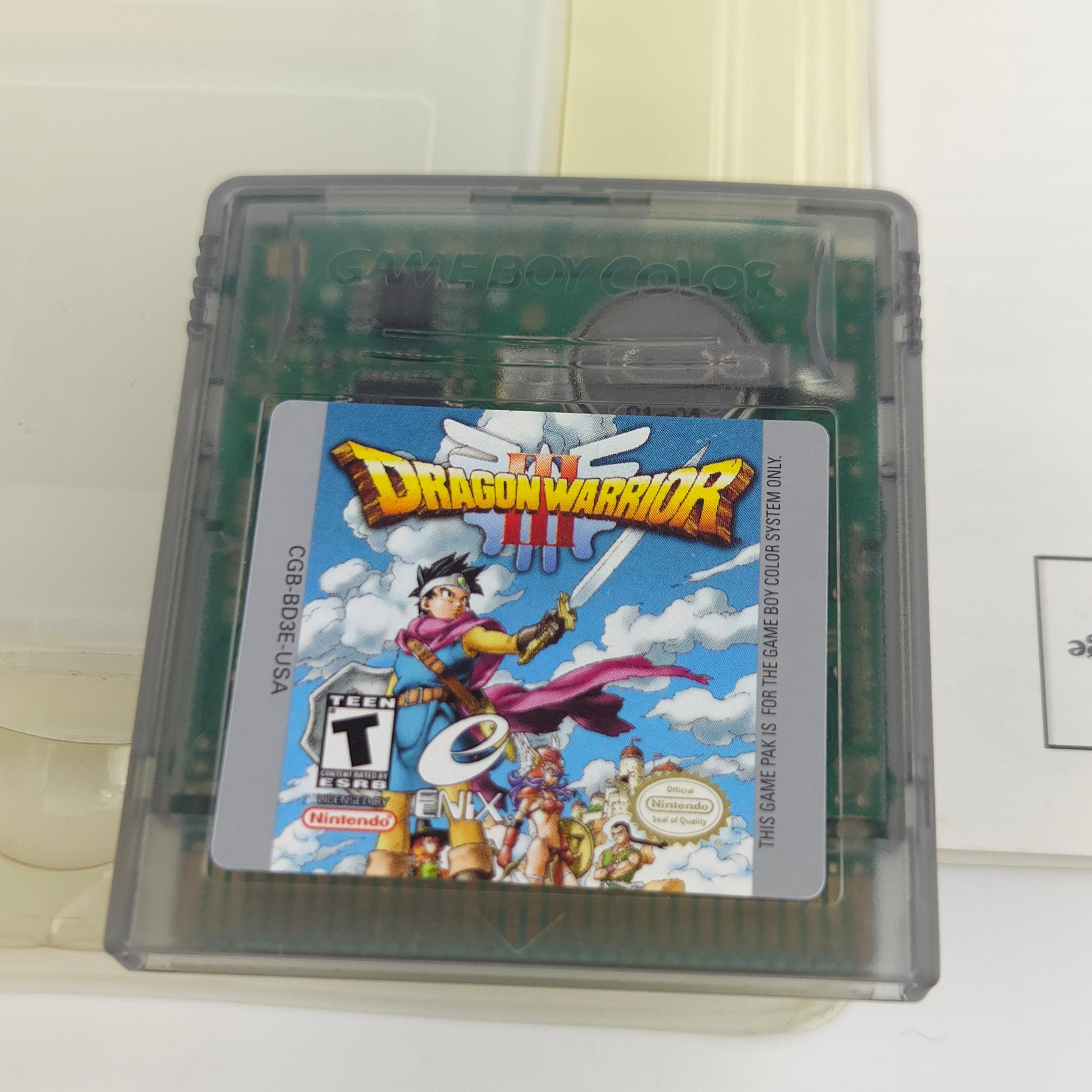 Game Boy Color Spiel – Dragon Warrior III (OVP USA)