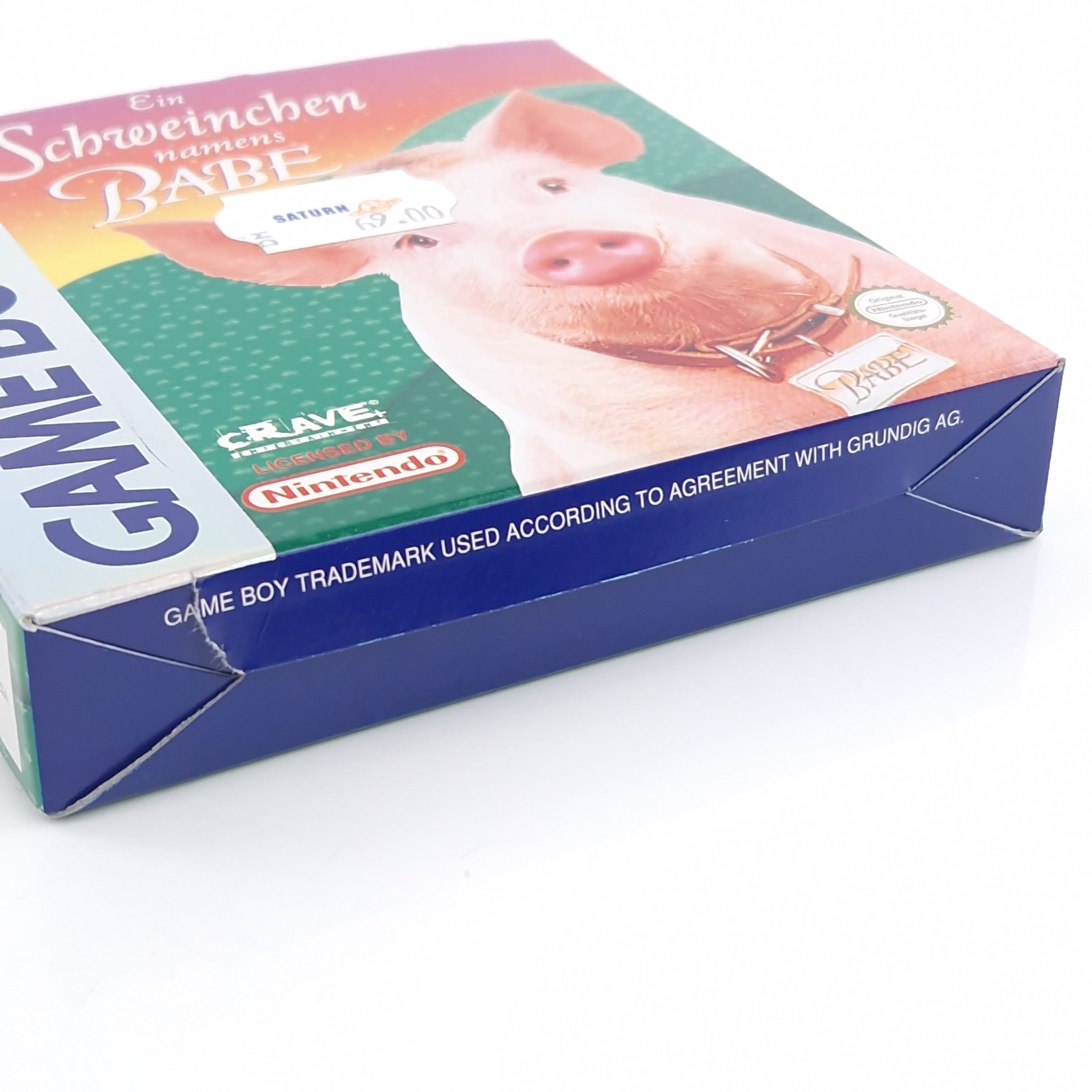 Game Boy Color Spiel – Ein Schweinchen namens Babe OVP PAL