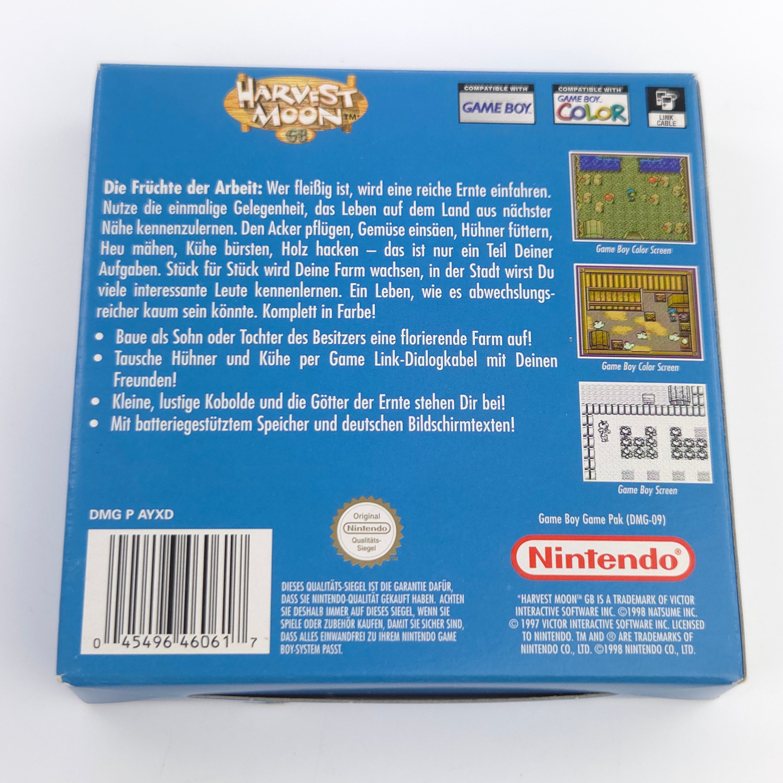 Game Boy Color Spiel – Harvest Moon GB OVP PAL NNOE