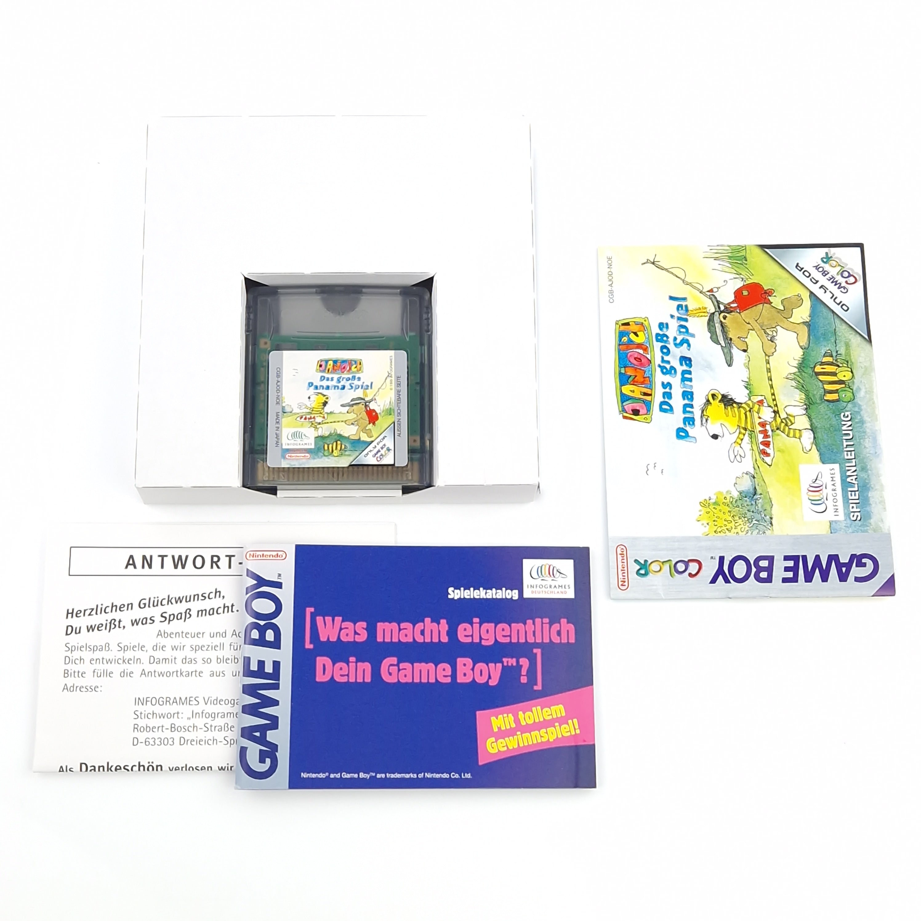Game Boy Color Spiel – Janosch Panama Spiel (OVP PAL)