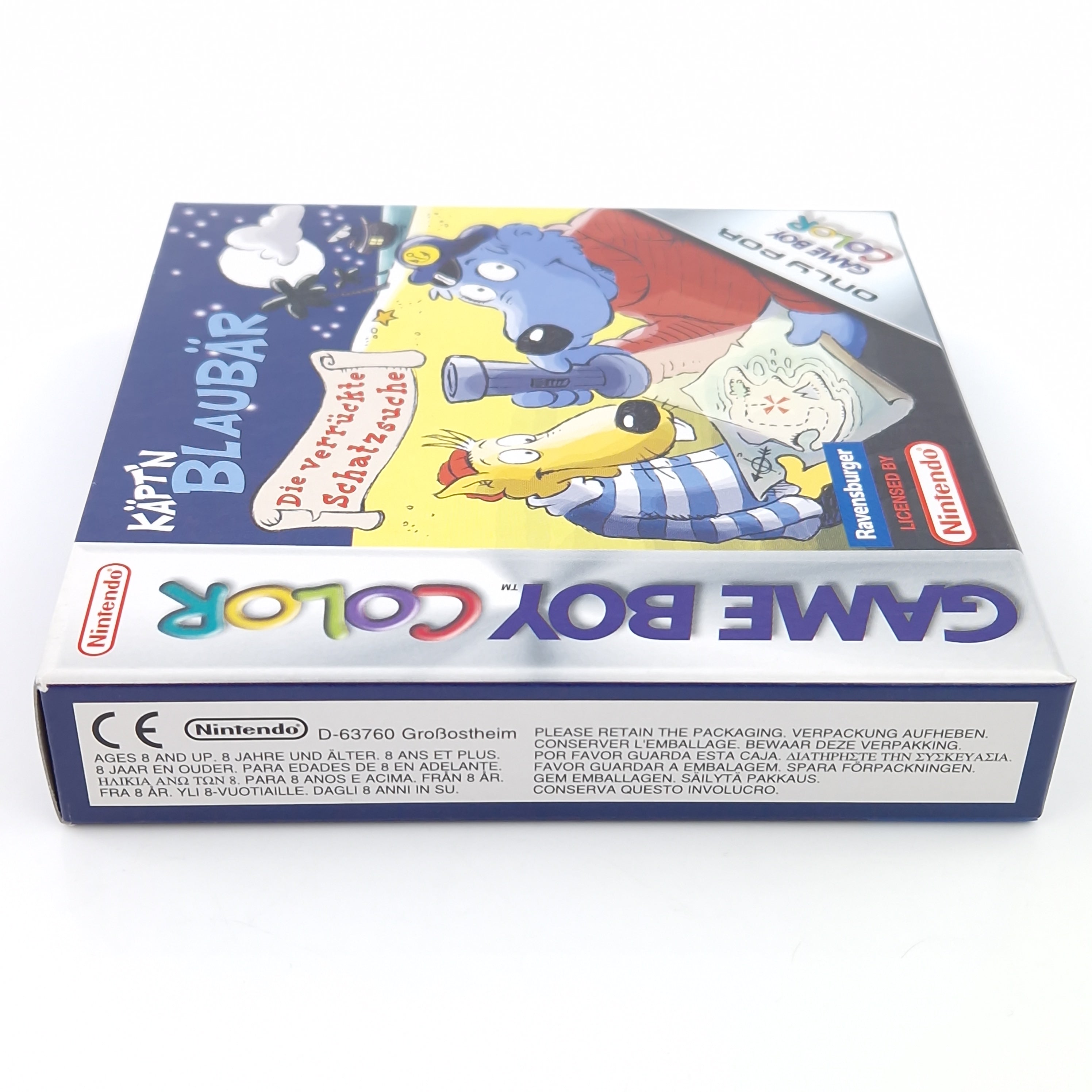 Nintendo Game Boy Color Spiel – Käptn Blaubär OVP GBC