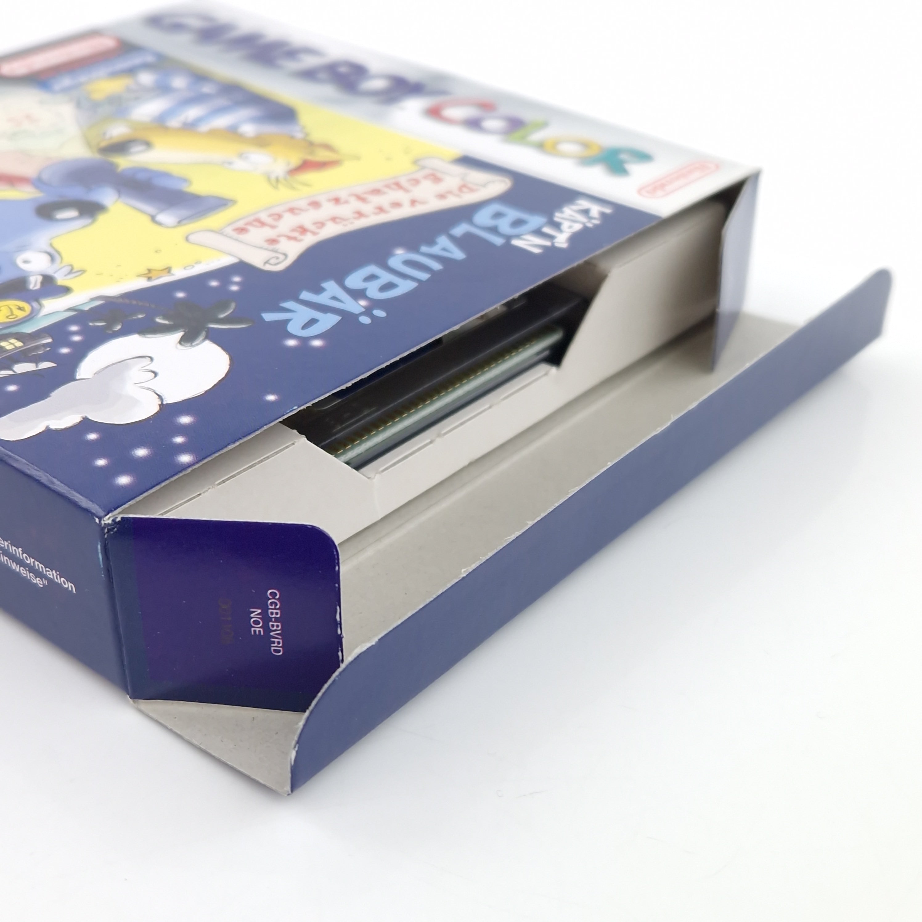 Nintendo Game Boy Color Spiel – Käptn Blaubär OVP GBC
