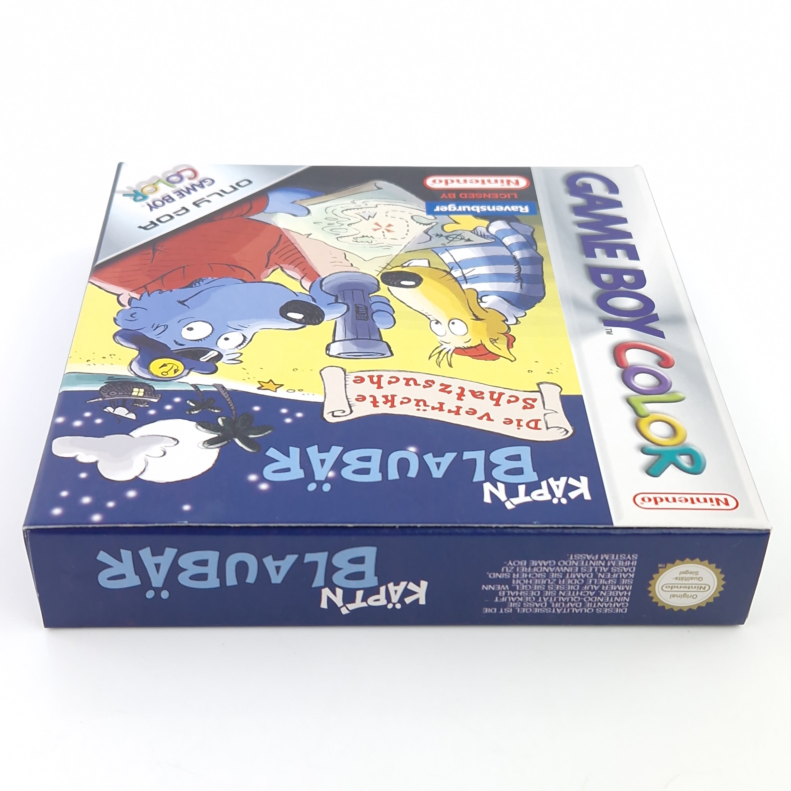 Nintendo Game Boy Color Spiel – Käptn Blaubär OVP GBC