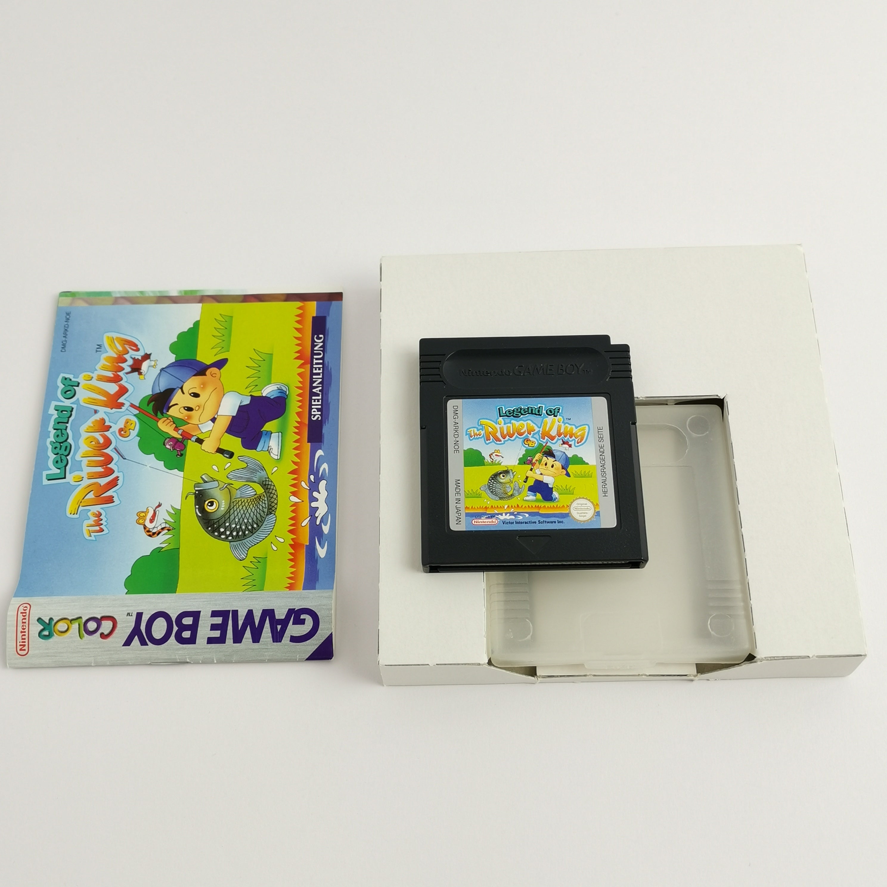 Game Boy Color Spiel – Legend of the River King OVP PAL