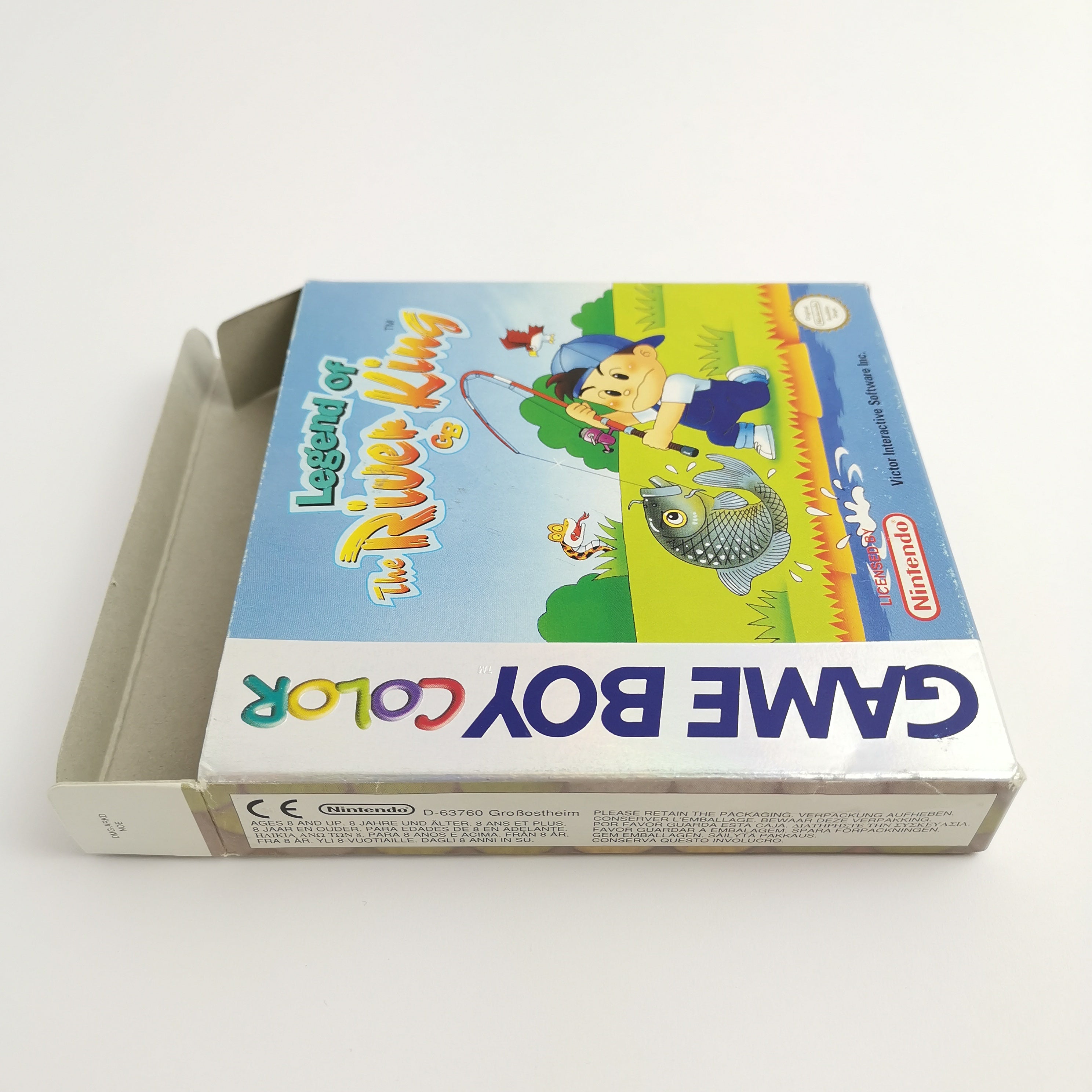 Game Boy Color Spiel – Legend of the River King OVP PAL